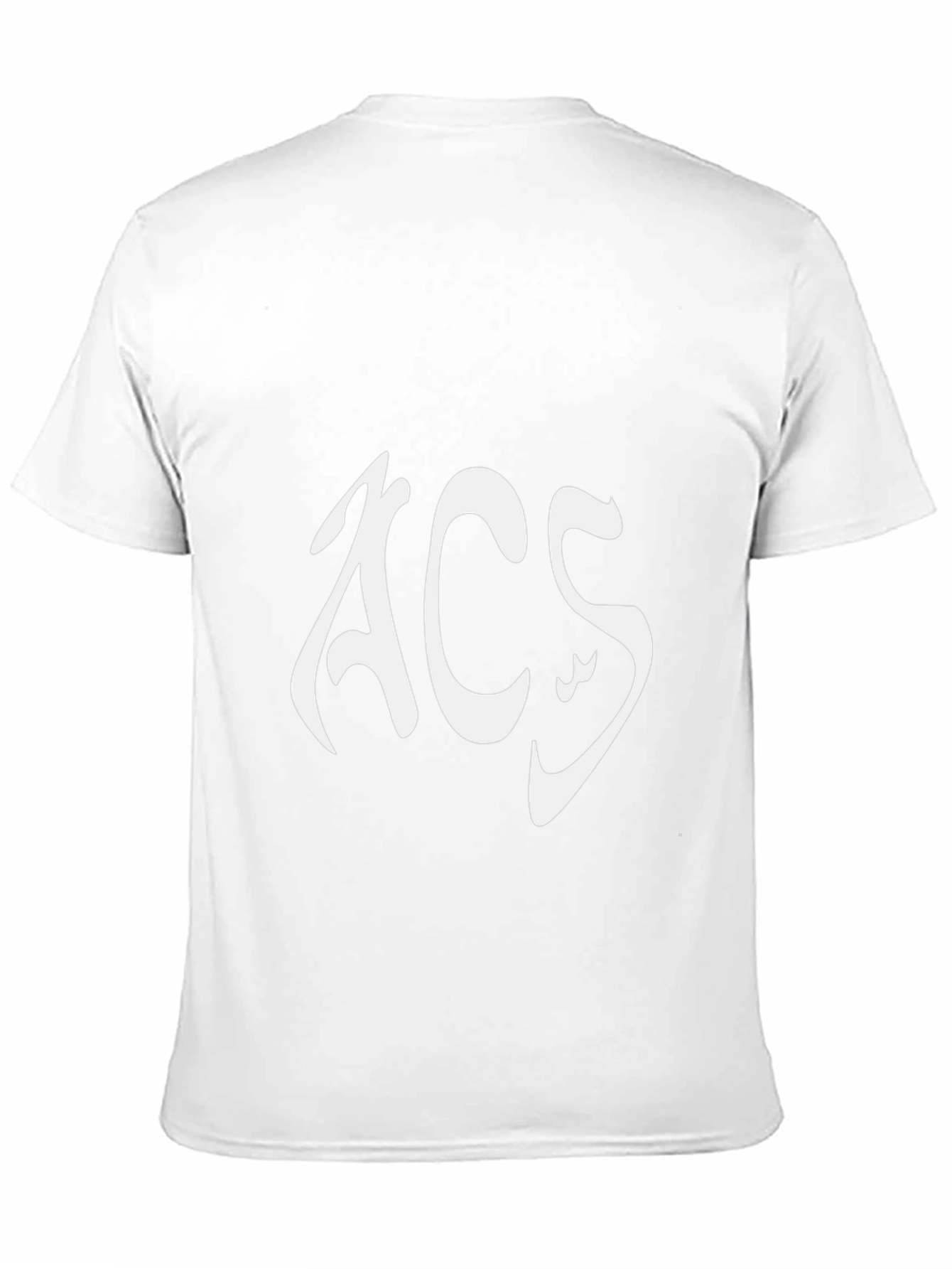 ACS Graphic Tee - Stylish Black Cotton Blend T-Shirt