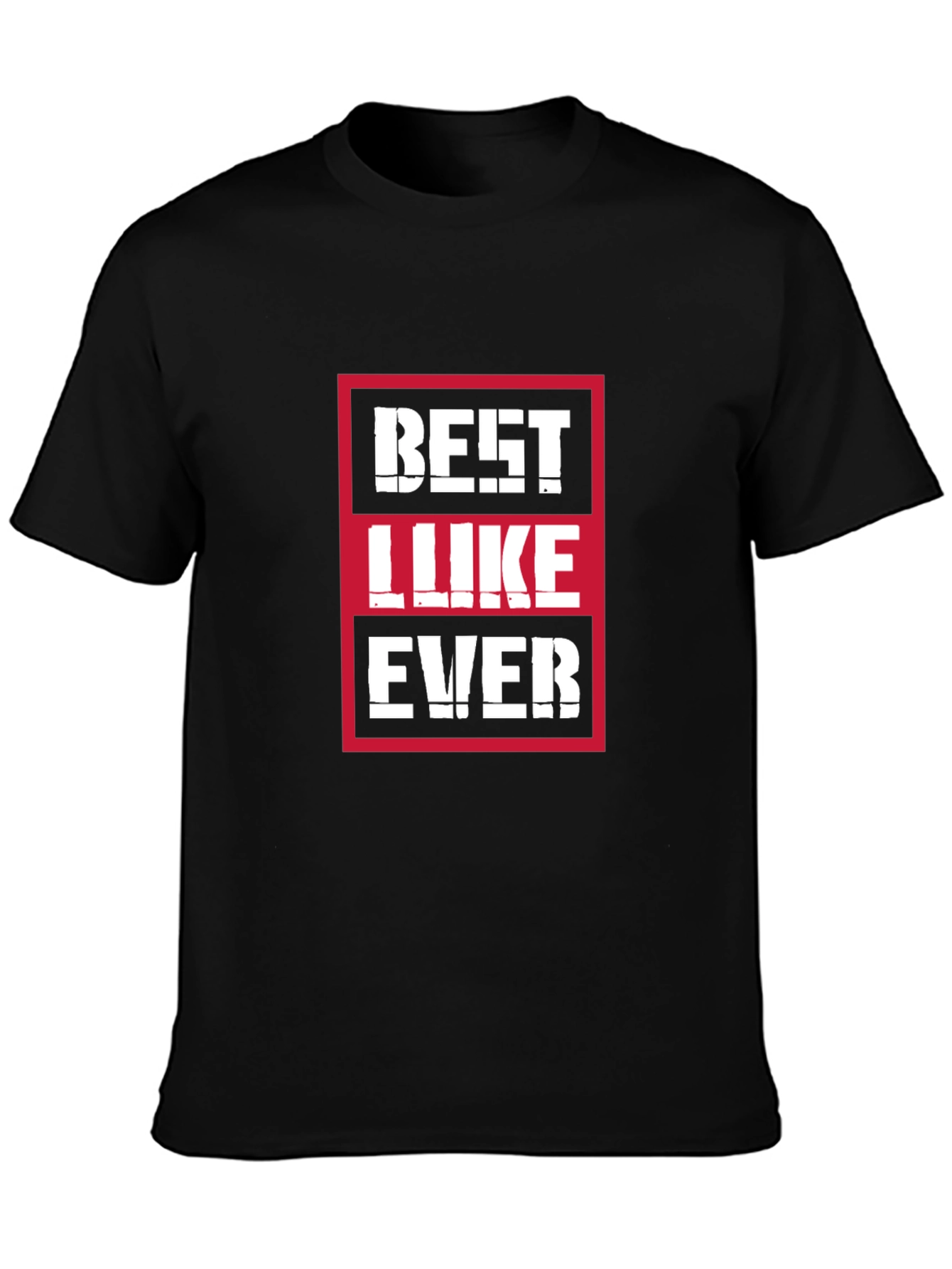 Best Luke Ever Graphic T-Shirt - Black