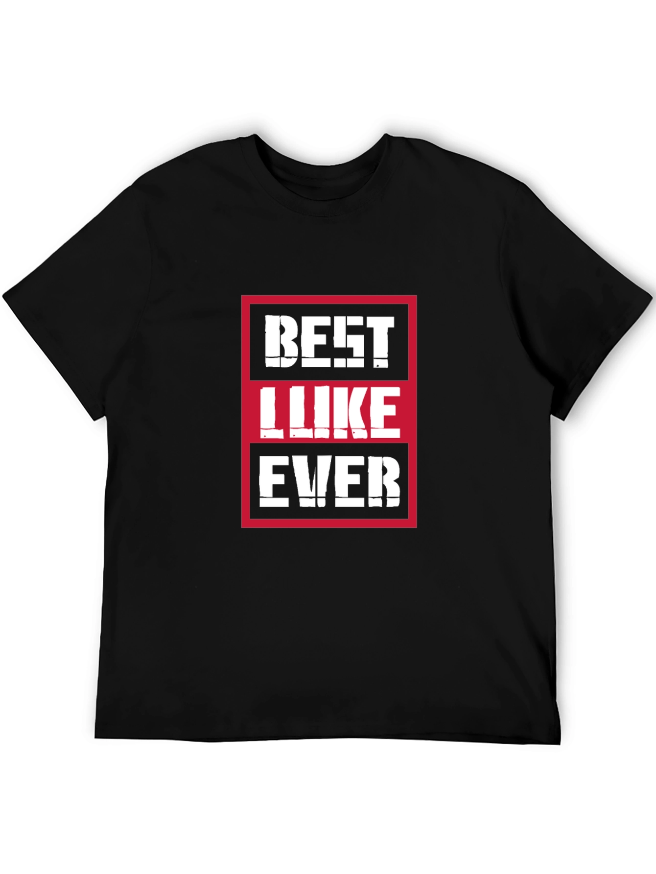 Best Luke Ever Graphic T-Shirt - Black