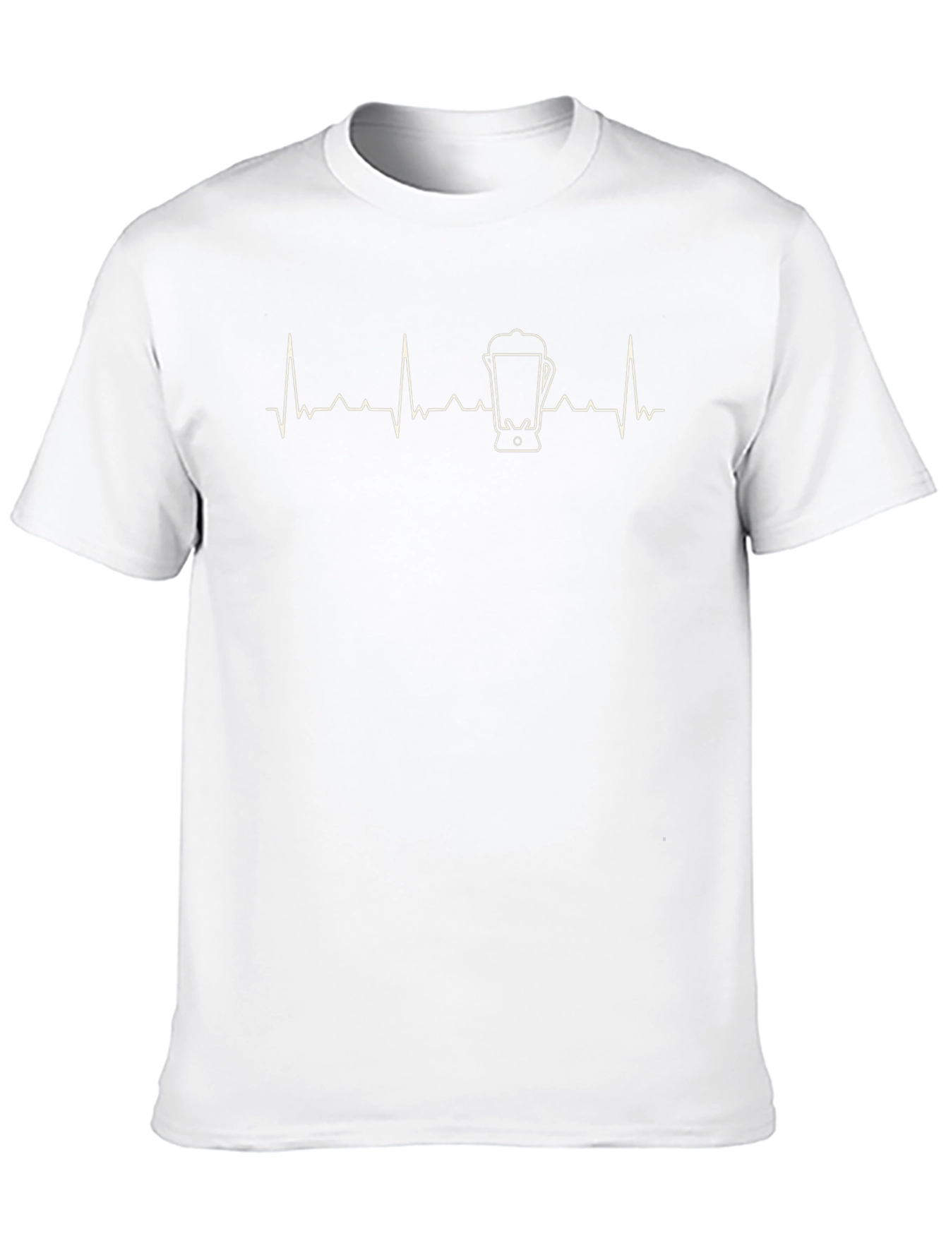 Blender Heartbeat T-Shirt - Black Crew Neck