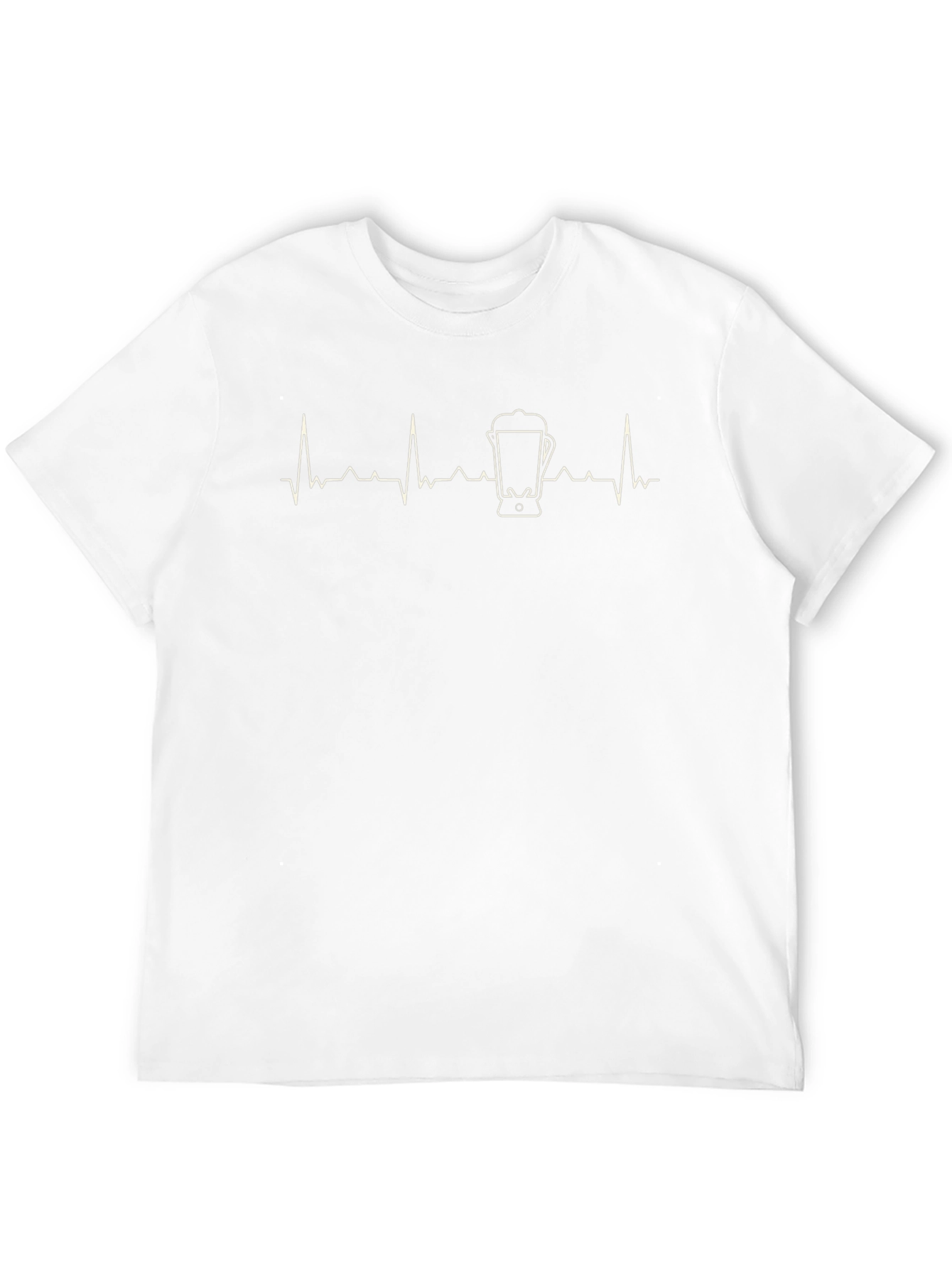 Blender Heartbeat T-Shirt - Black Crew Neck