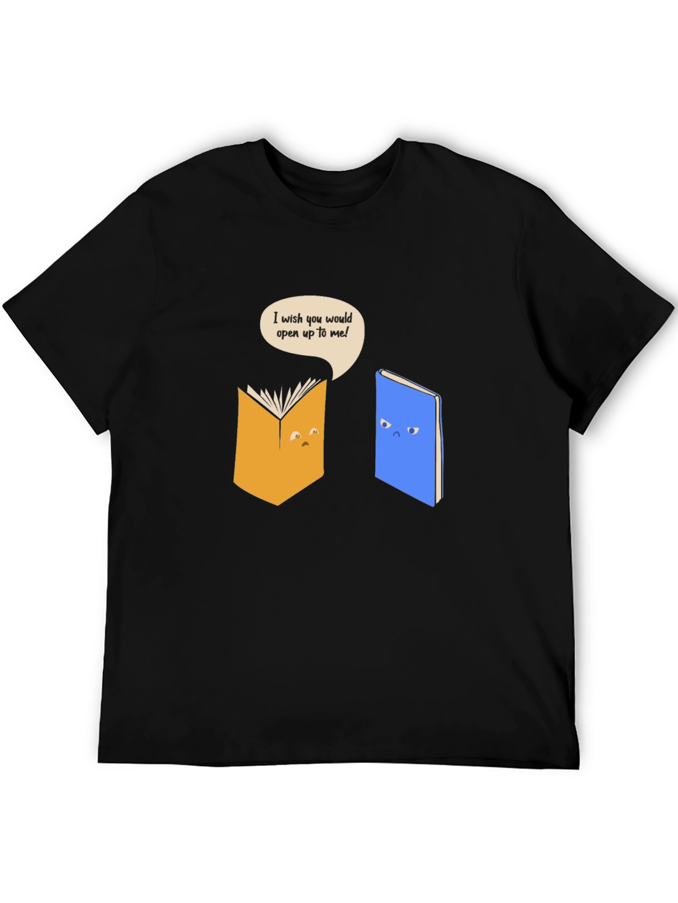 Funny Book T-Shirt - Open Up!
