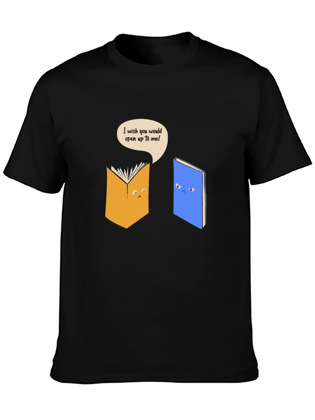 Funny Book T-Shirt - Open Up!