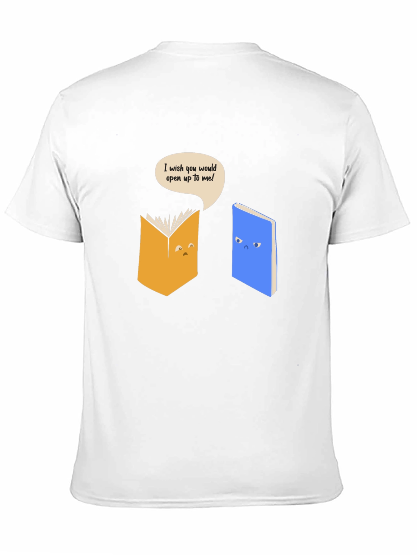 Funny Book T-Shirt - Open Up!