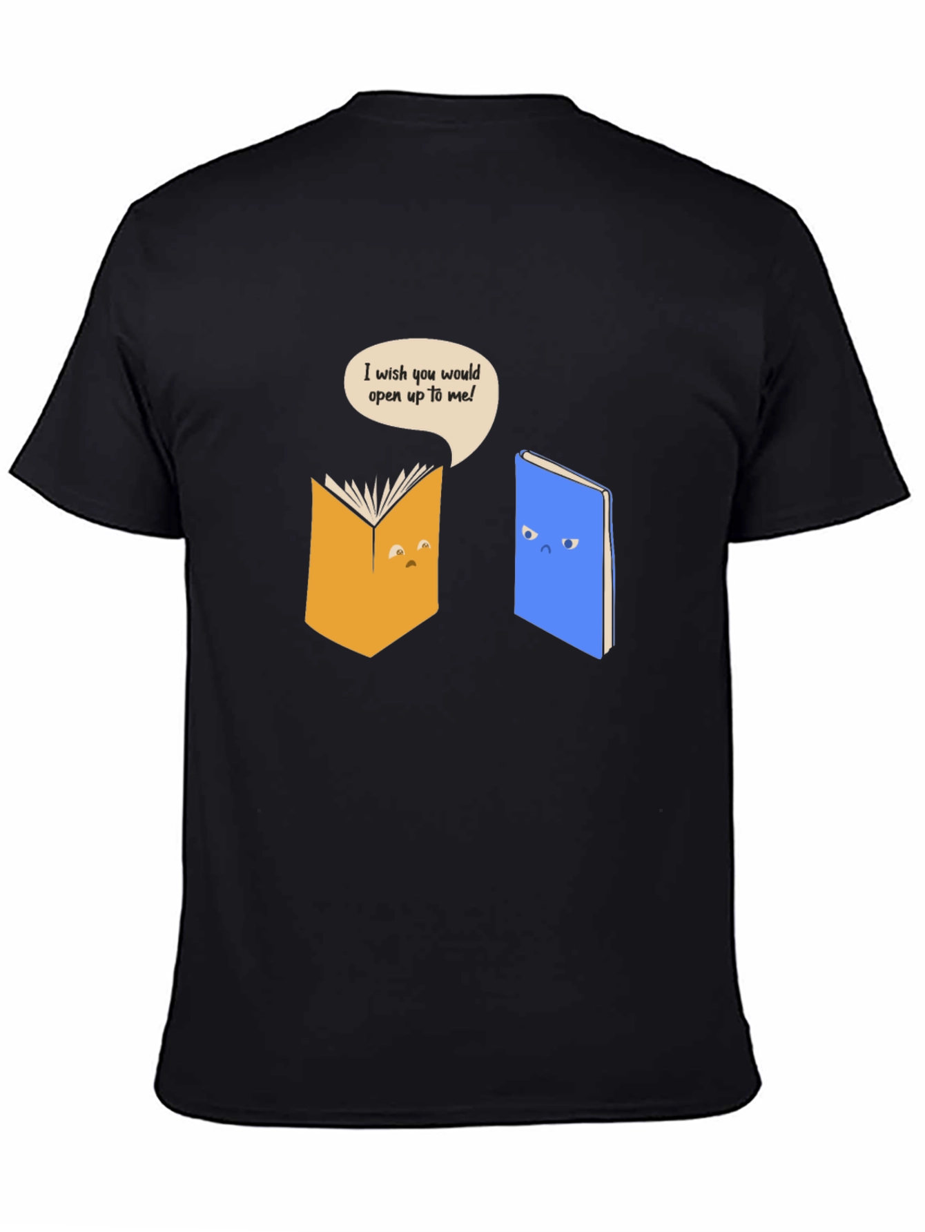 Funny Book T-Shirt - Open Up!