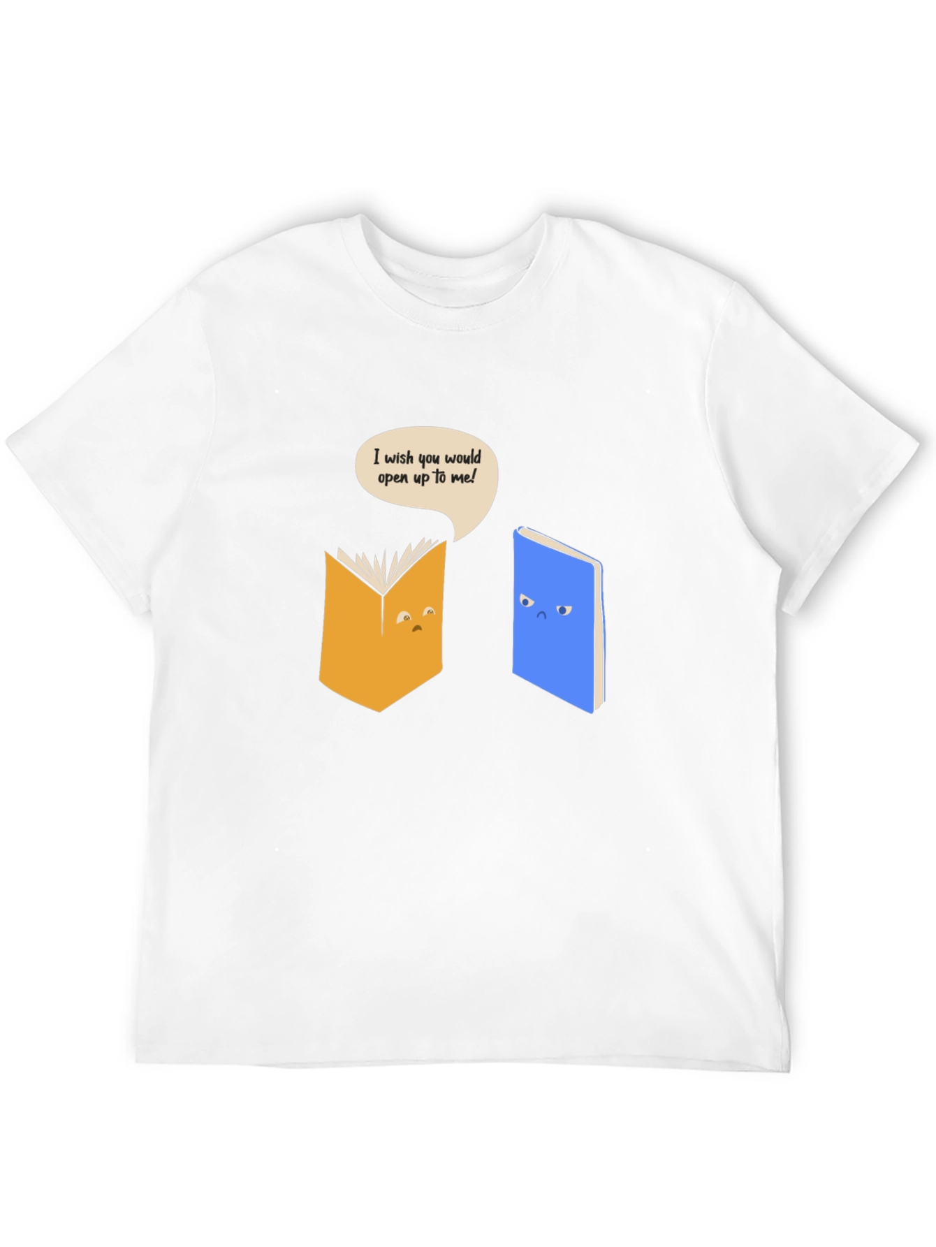 Funny Book T-Shirt - Open Up!