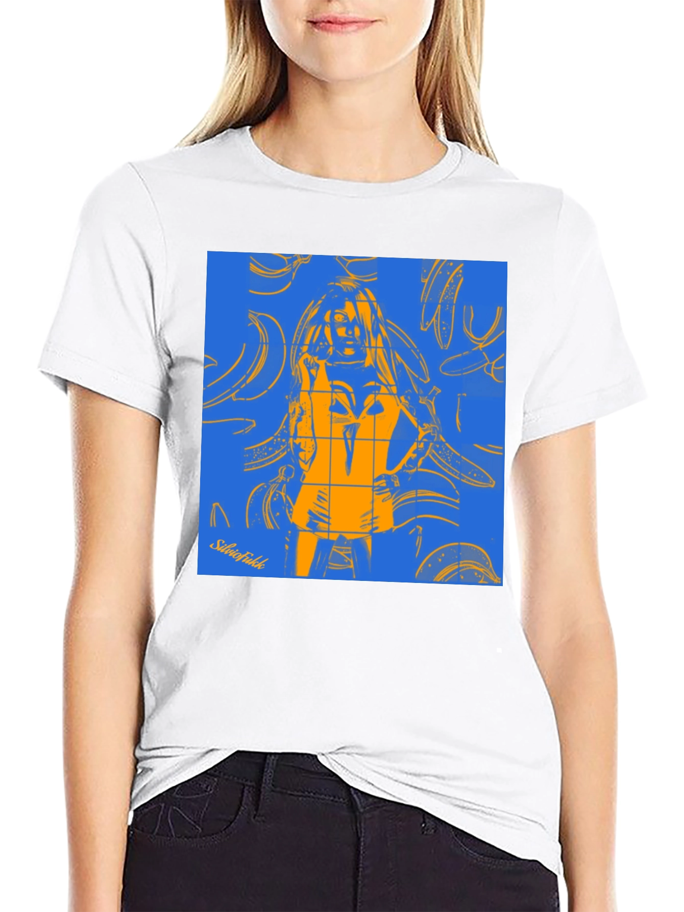 Vibrant Graphic Tee - Pop Art Style