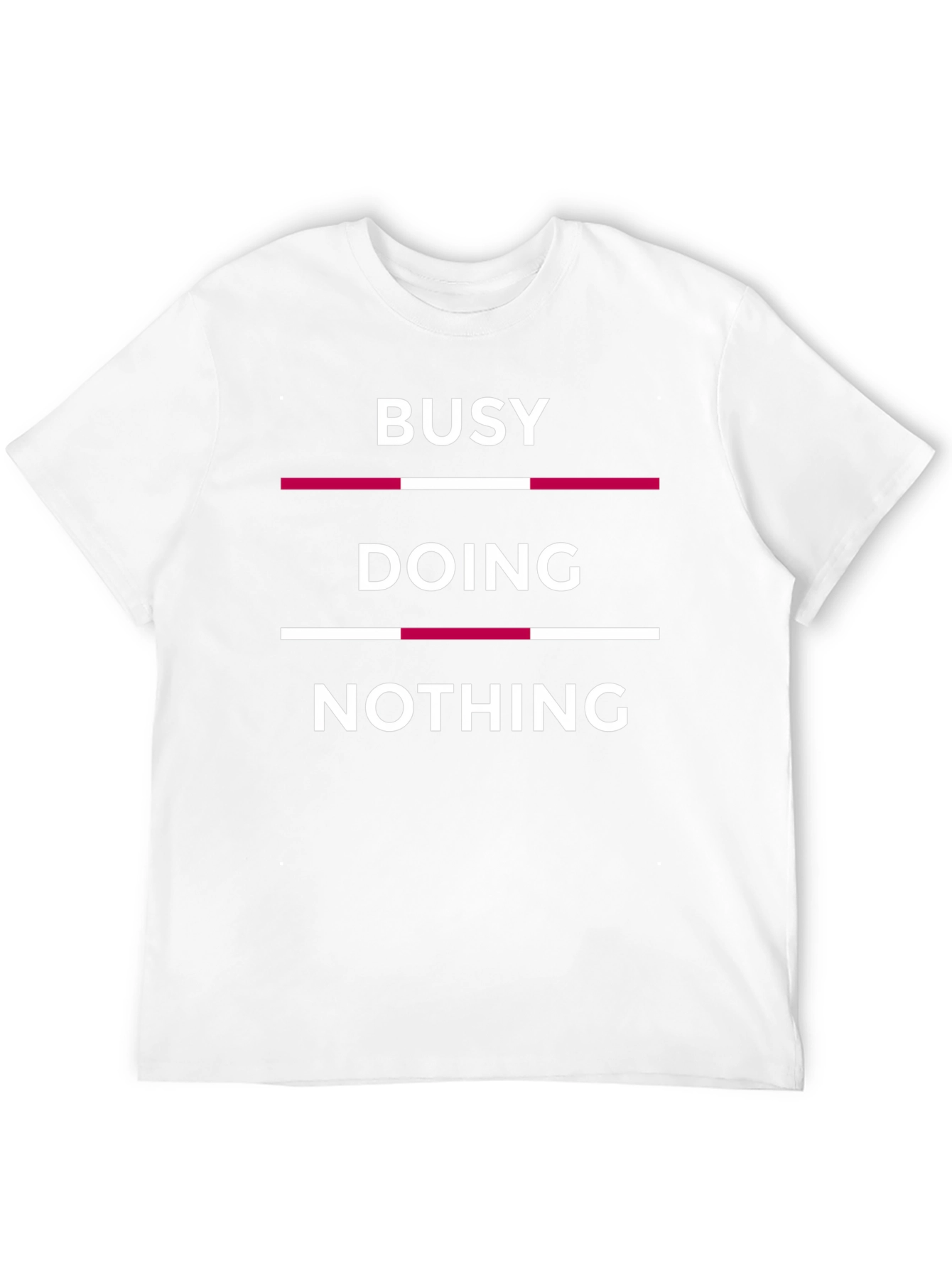 Busy Doing Nothing Graphic T-Shirt