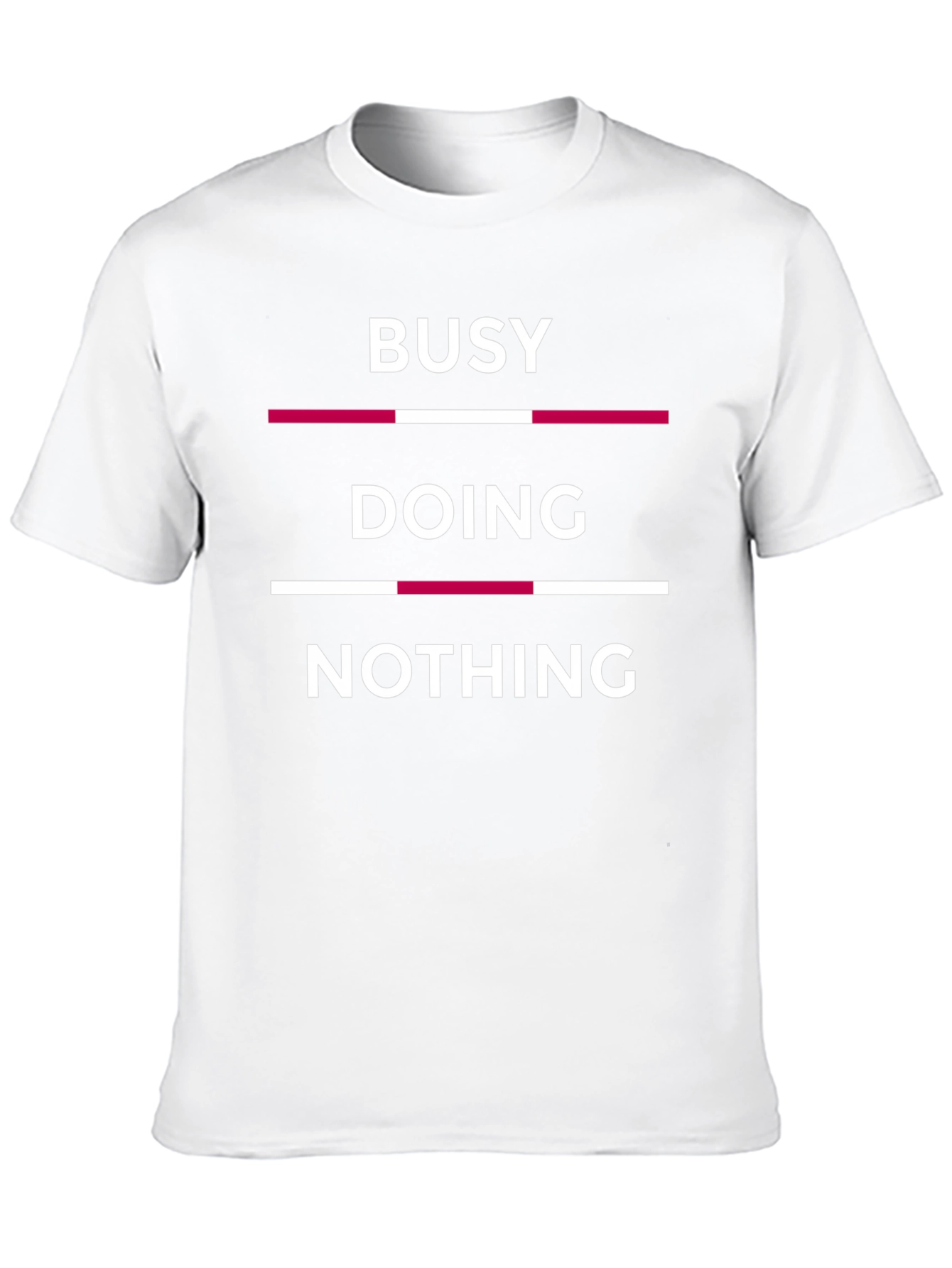 Busy Doing Nothing Graphic T-Shirt