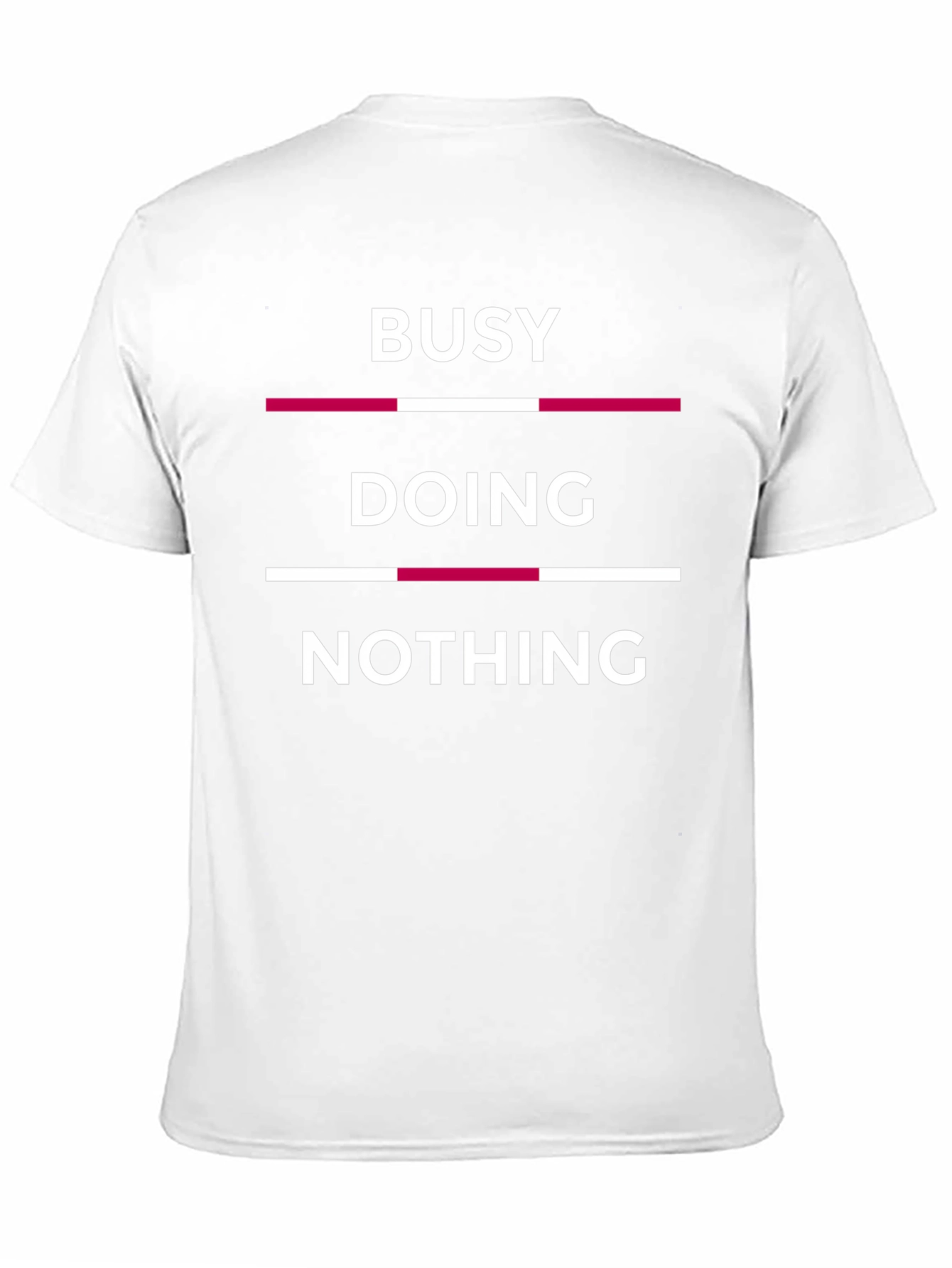 Busy Doing Nothing Graphic T-Shirt