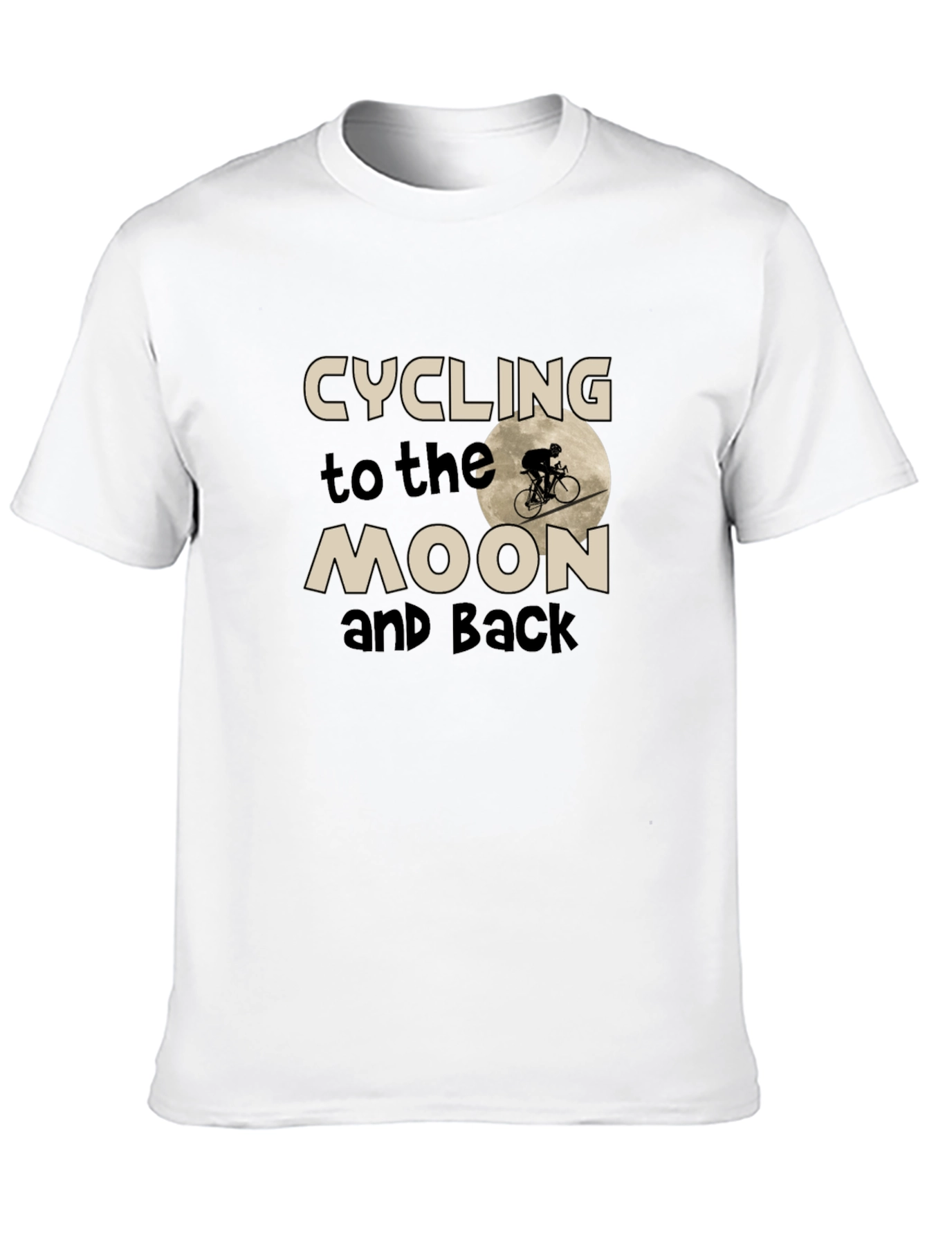 Cycling to the Moon and Back T-Shirt