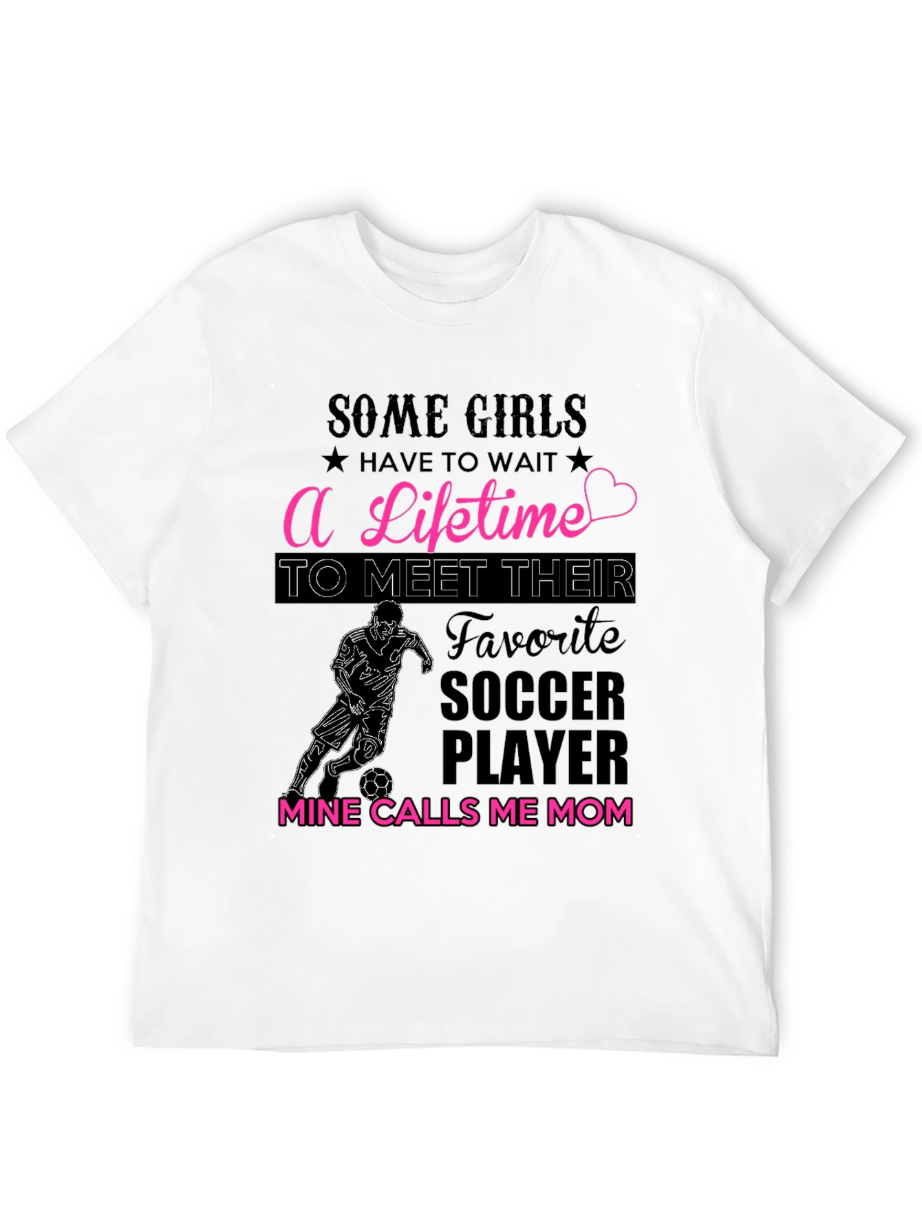 Soccer Mom T-Shirt - Mine Calls Me Mom