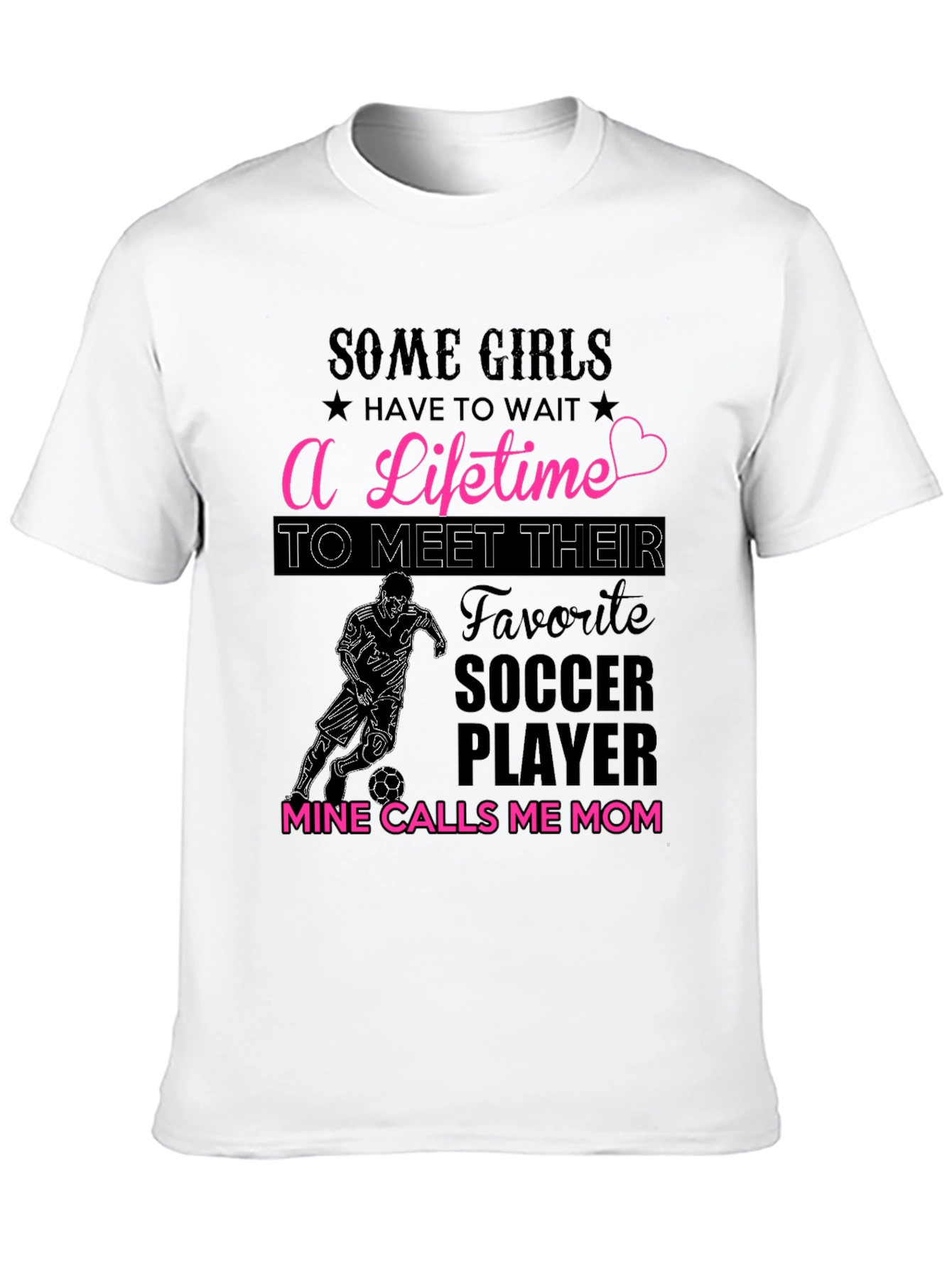 Soccer Mom T-Shirt - Mine Calls Me Mom