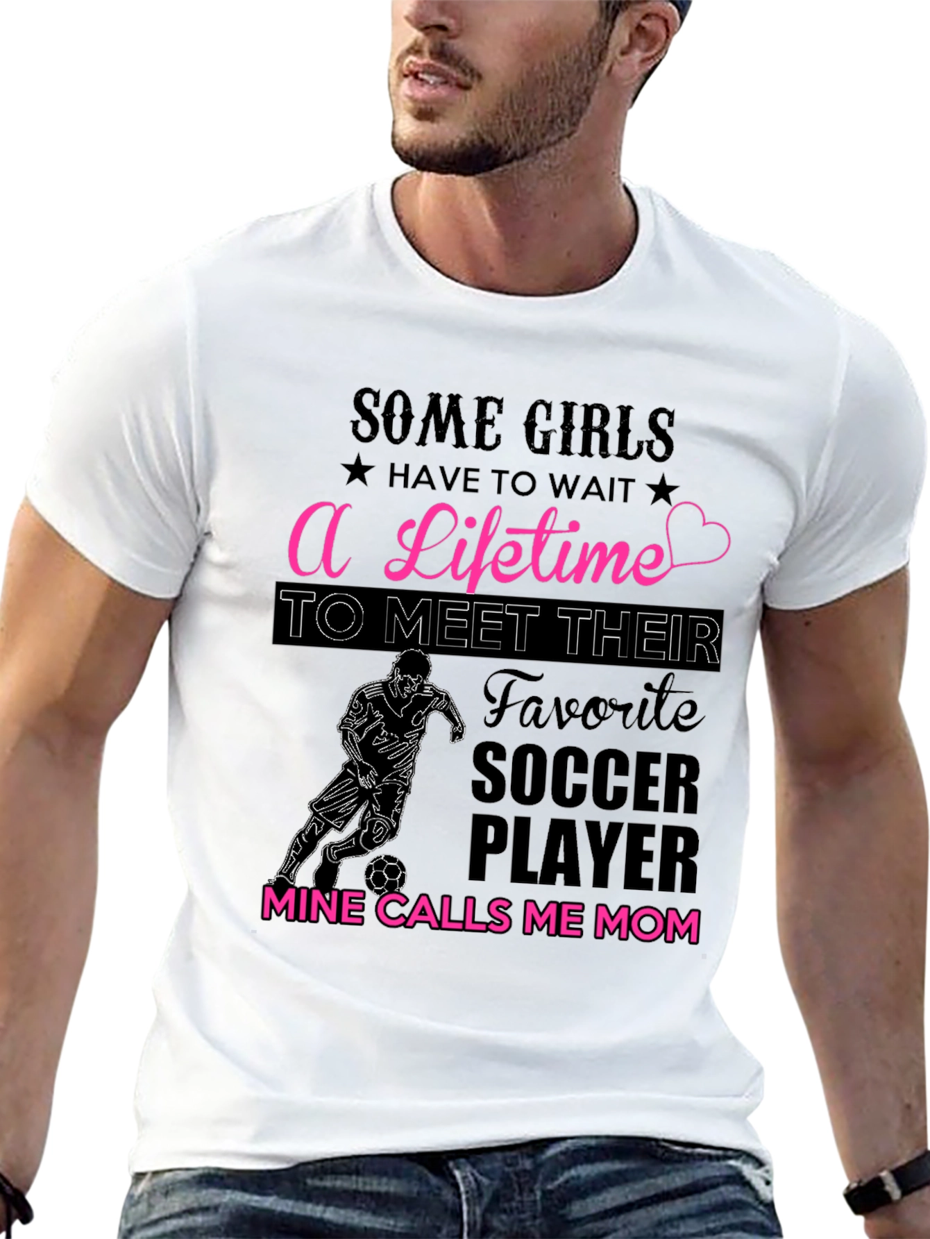 Soccer Mom T-Shirt - Mine Calls Me Mom