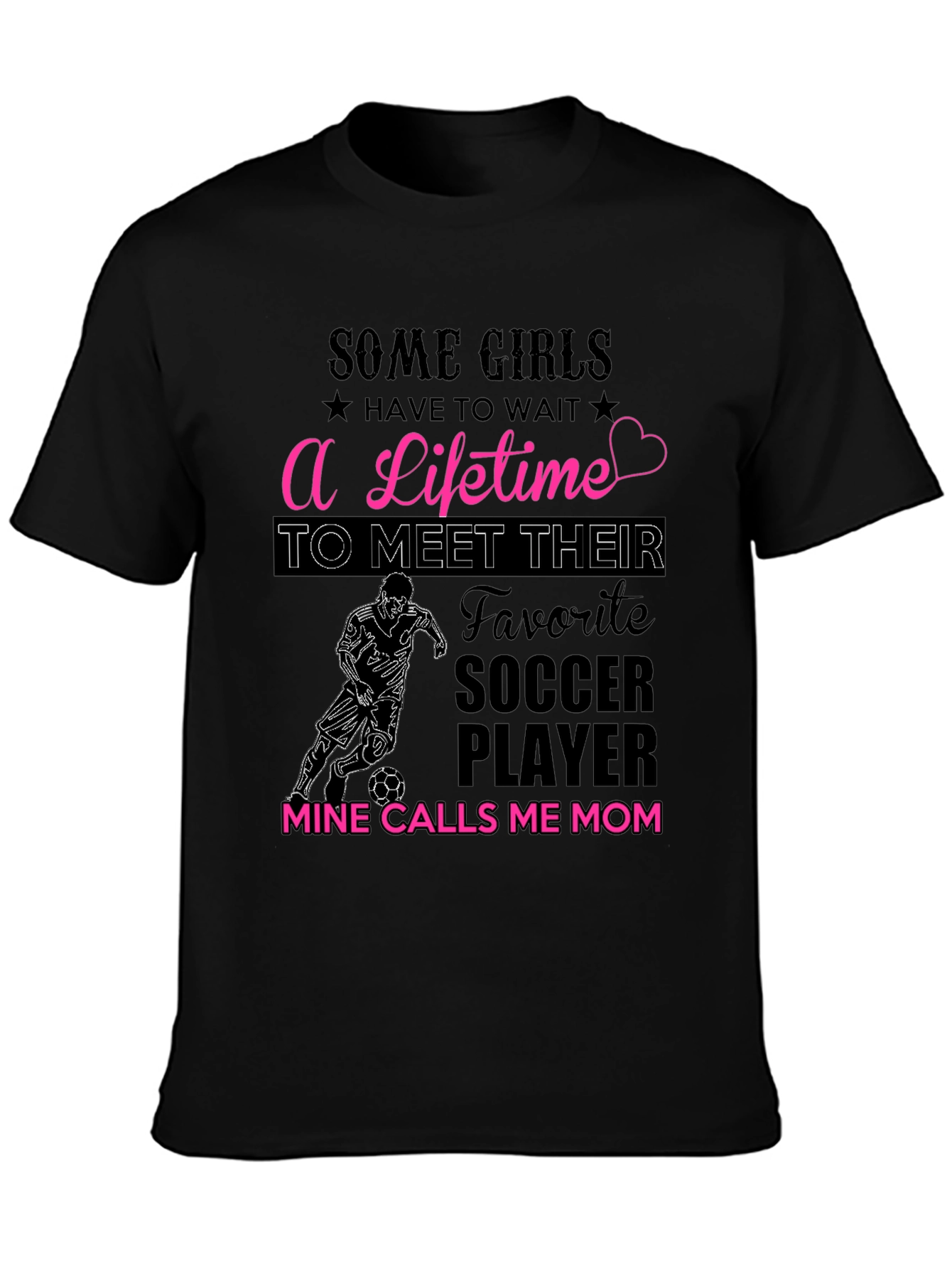 Soccer Mom T-Shirt - Mine Calls Me Mom