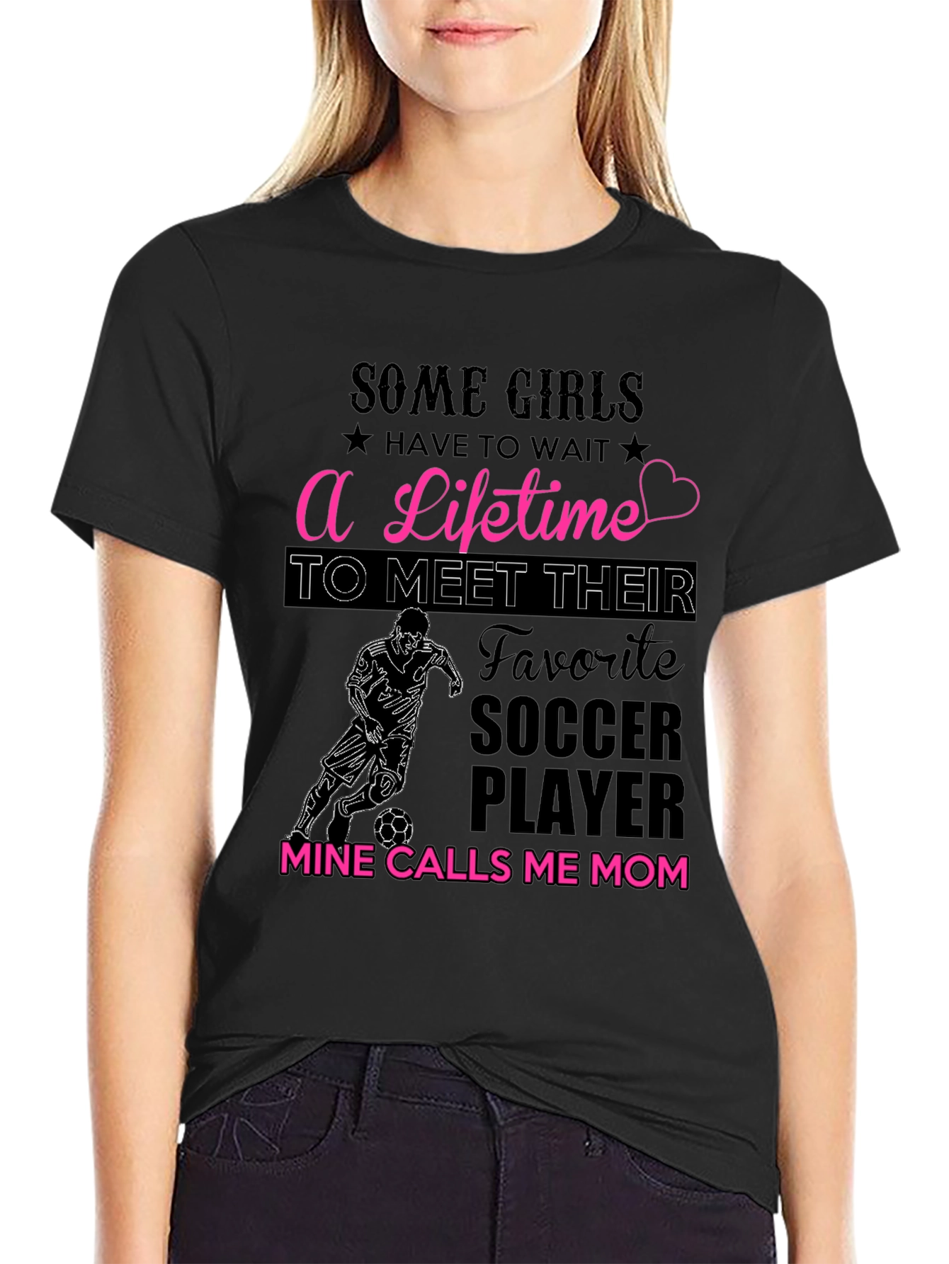 Soccer Mom T-Shirt - Mine Calls Me Mom