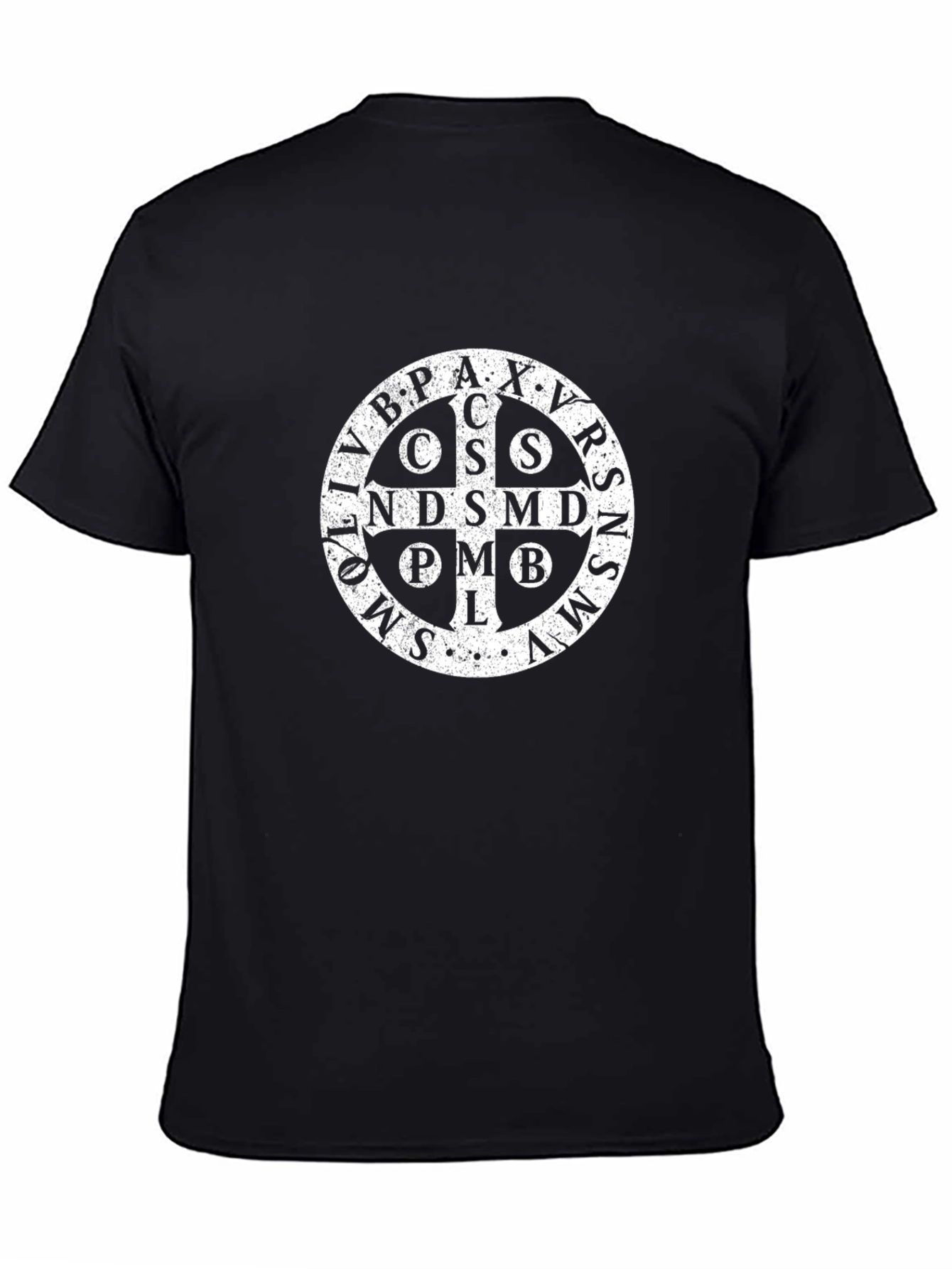 St. Benedict Medal T-Shirt - Black