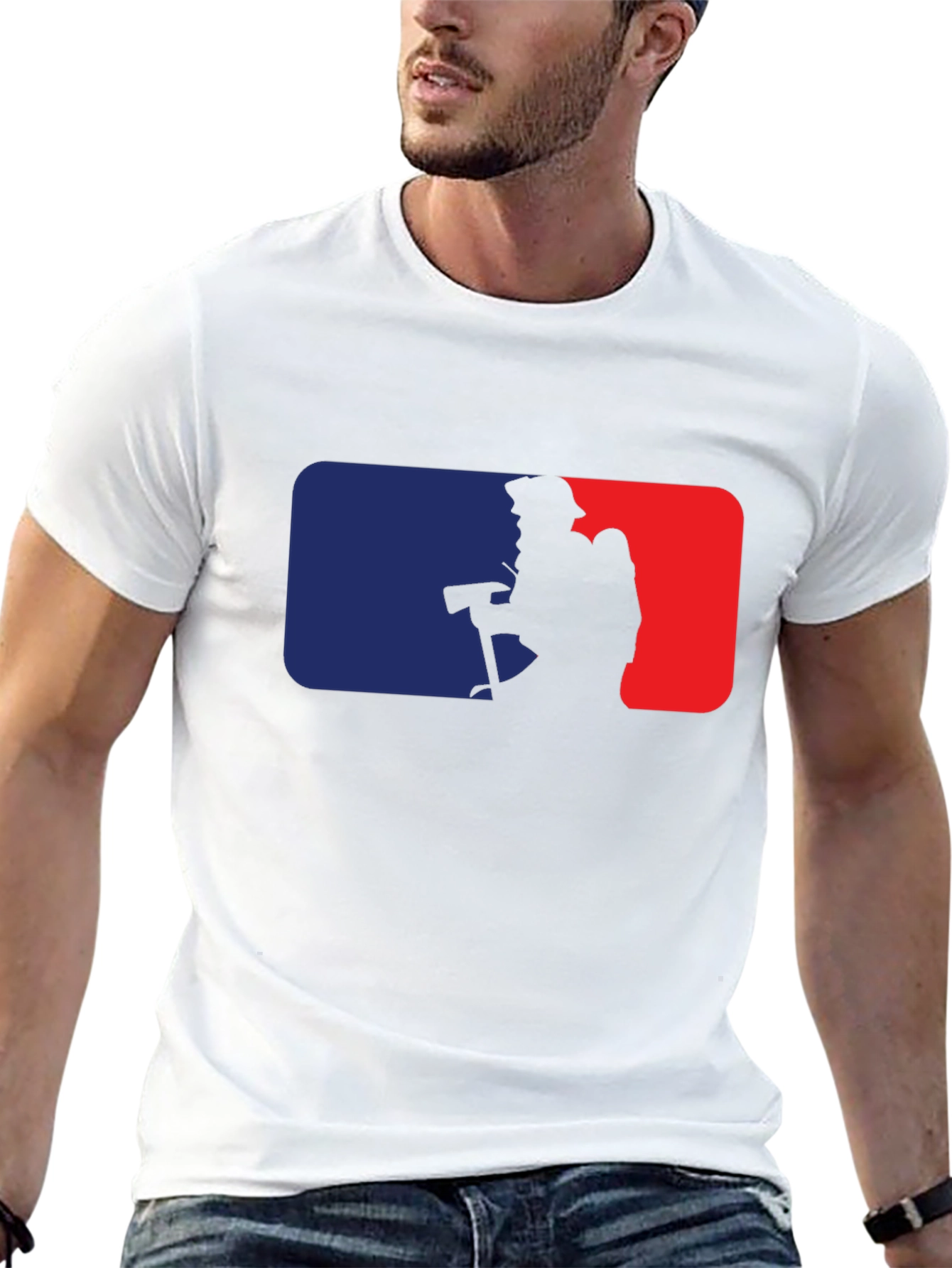 Firefighter MLB Logo Black T-Shirt