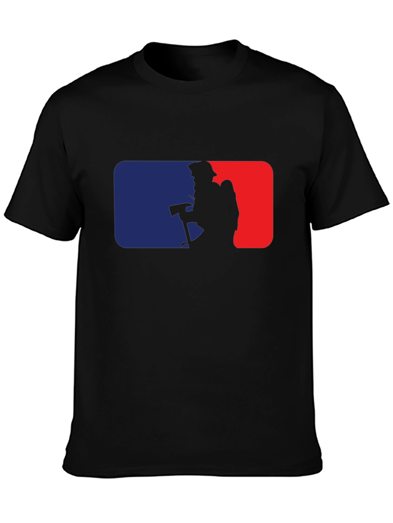 Firefighter MLB Logo Black T-Shirt
