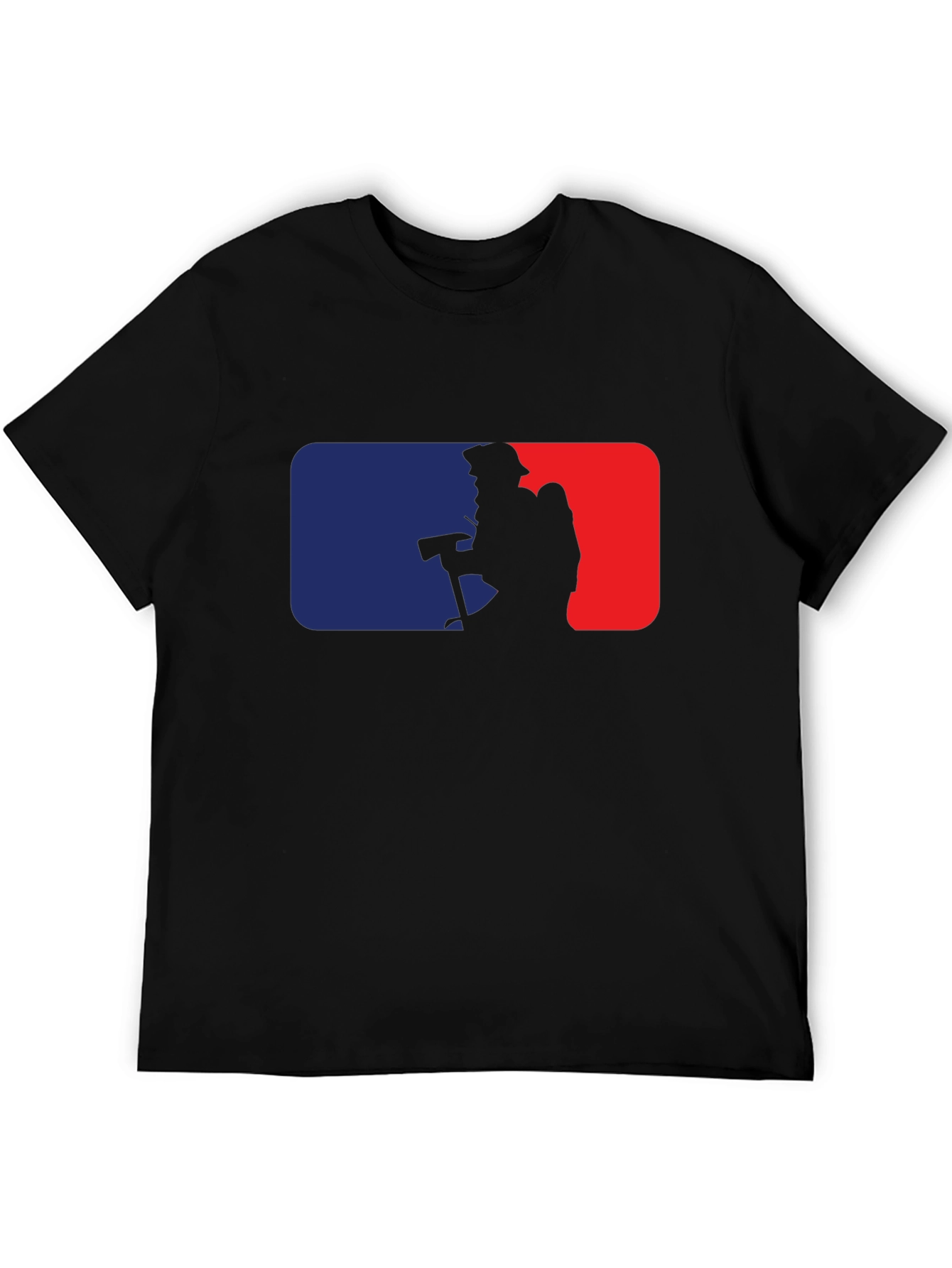 Firefighter MLB Logo Black T-Shirt