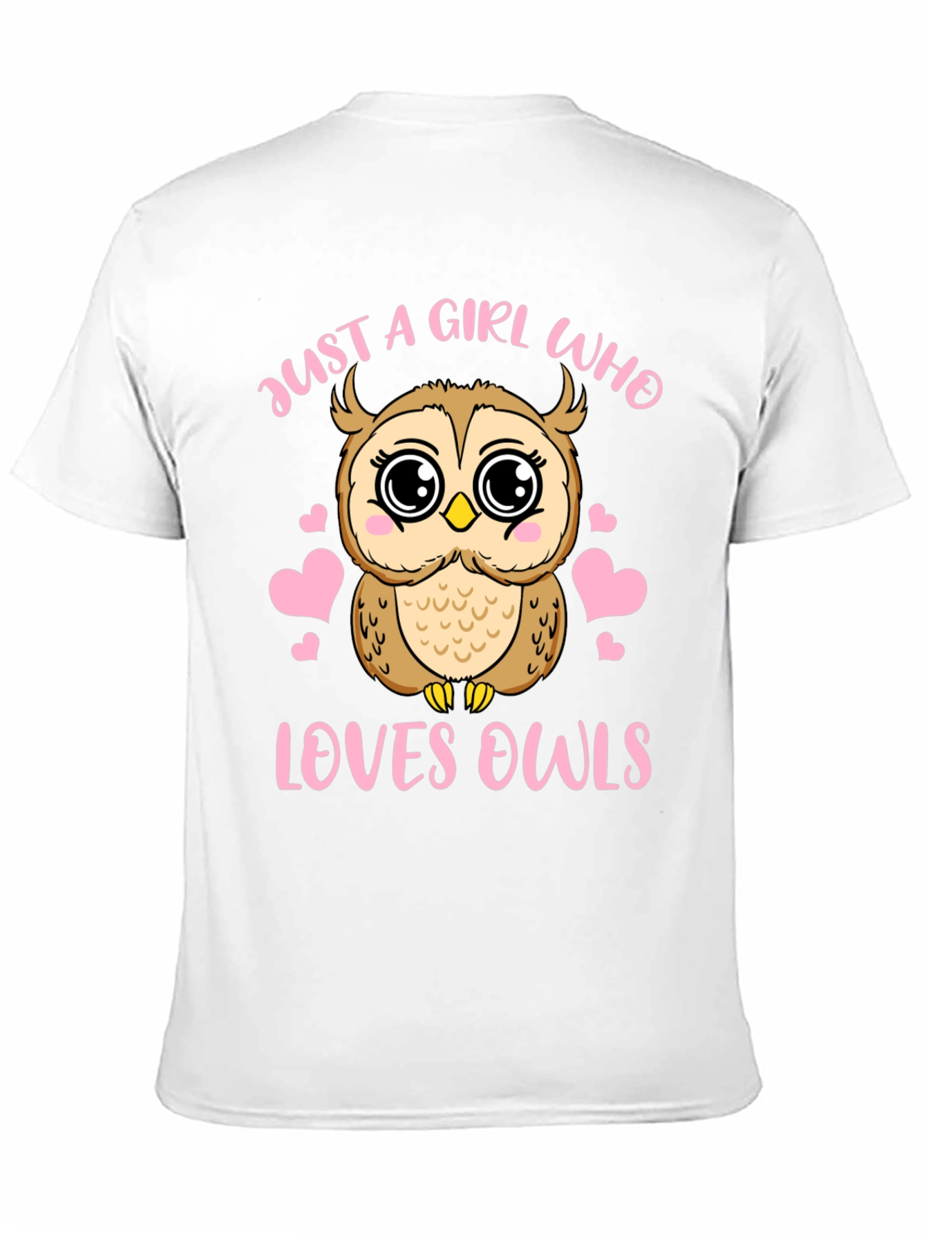 Just a Girl Who Loves Owls T-Shirt