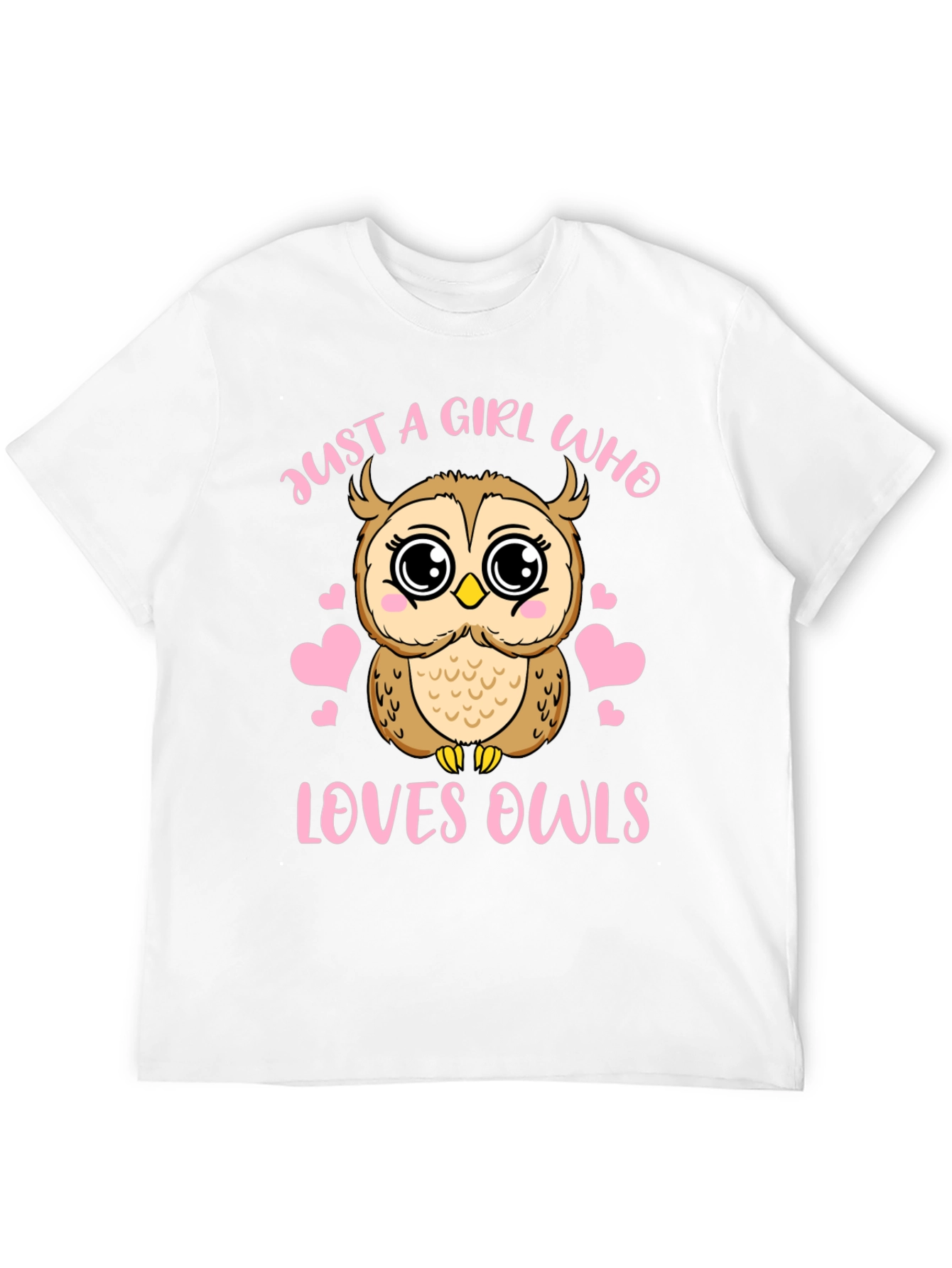 Just a Girl Who Loves Owls T-Shirt