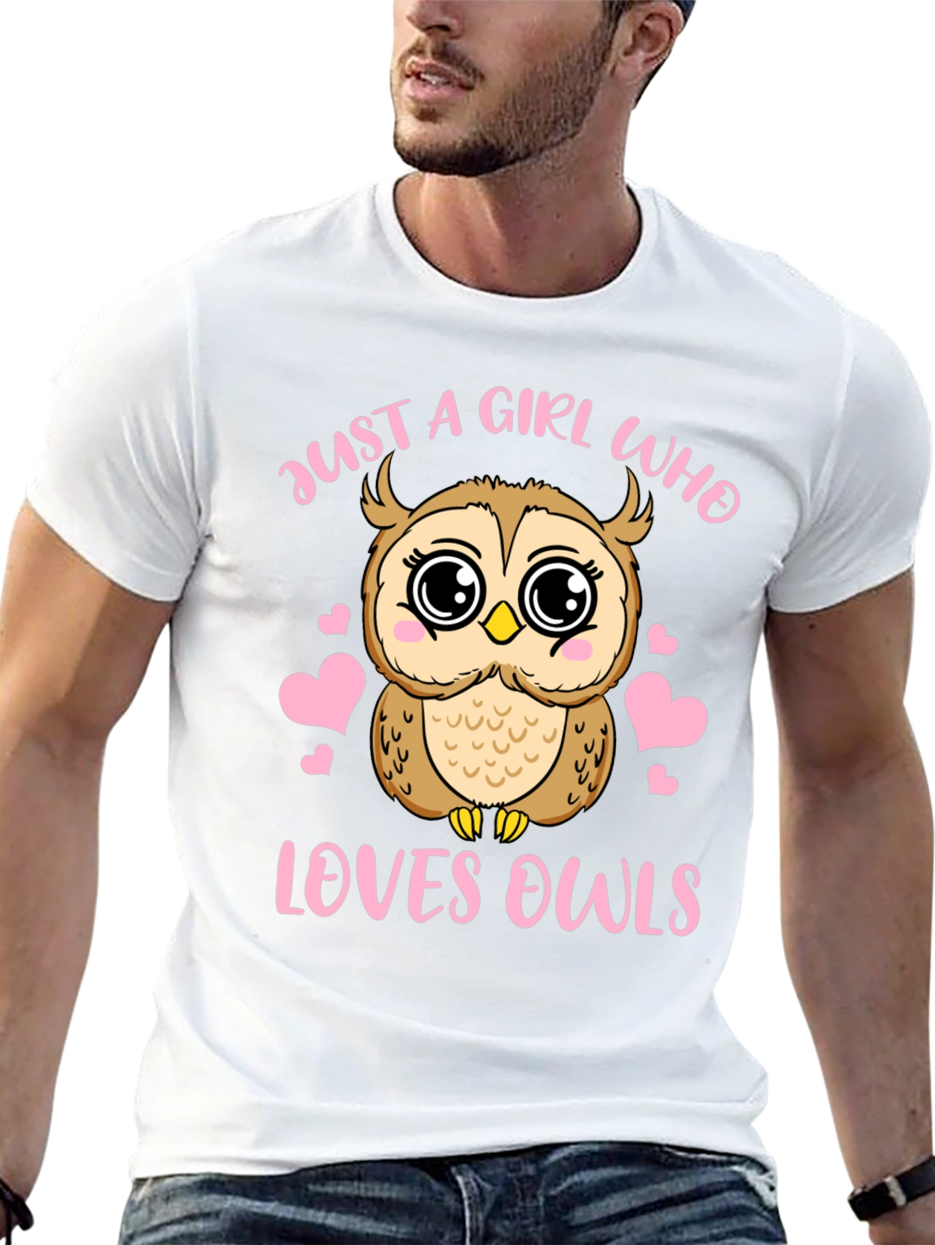 Just a Girl Who Loves Owls T-Shirt