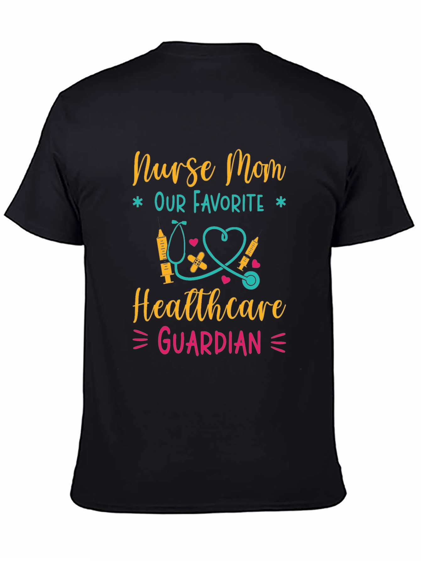 Nurse Mom Healthcare Guardian Graphic T-Shirt