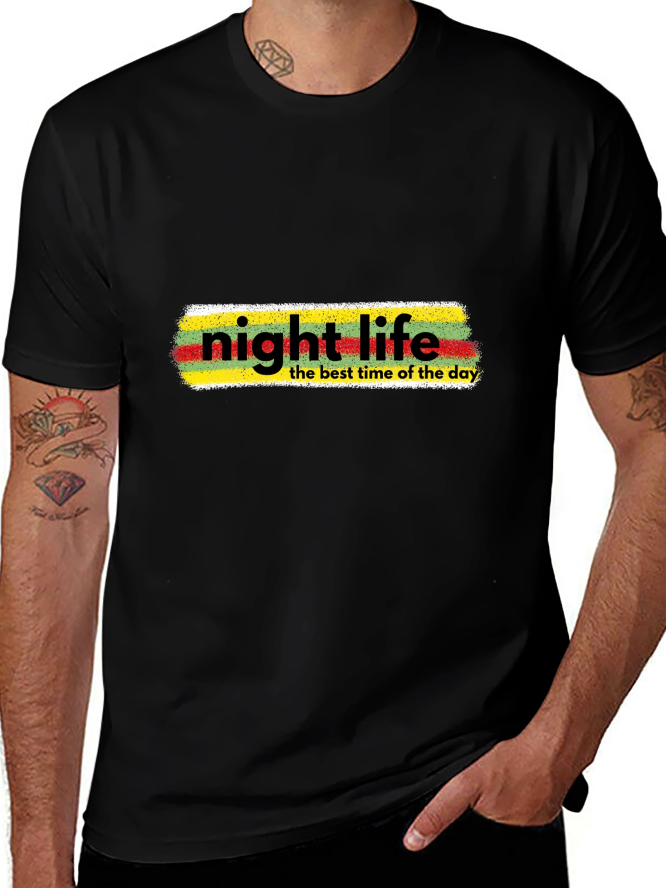 Night Life Graphic Tee - Best Time of Day