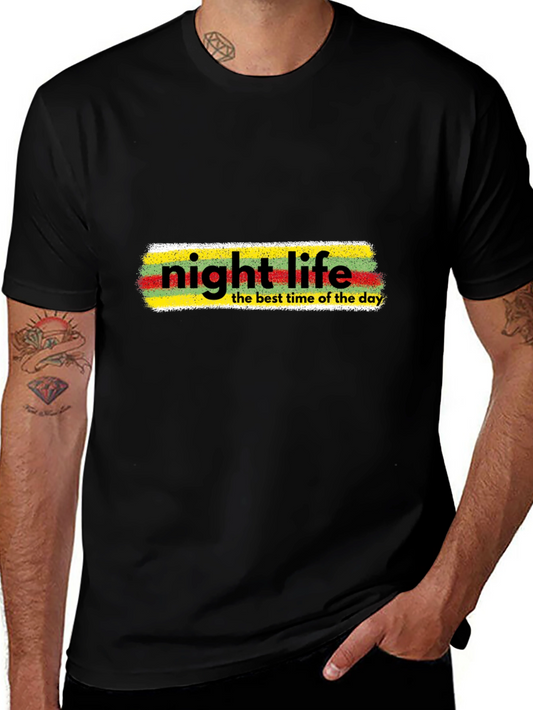 Night Life Graphic Tee - Best Time of Day