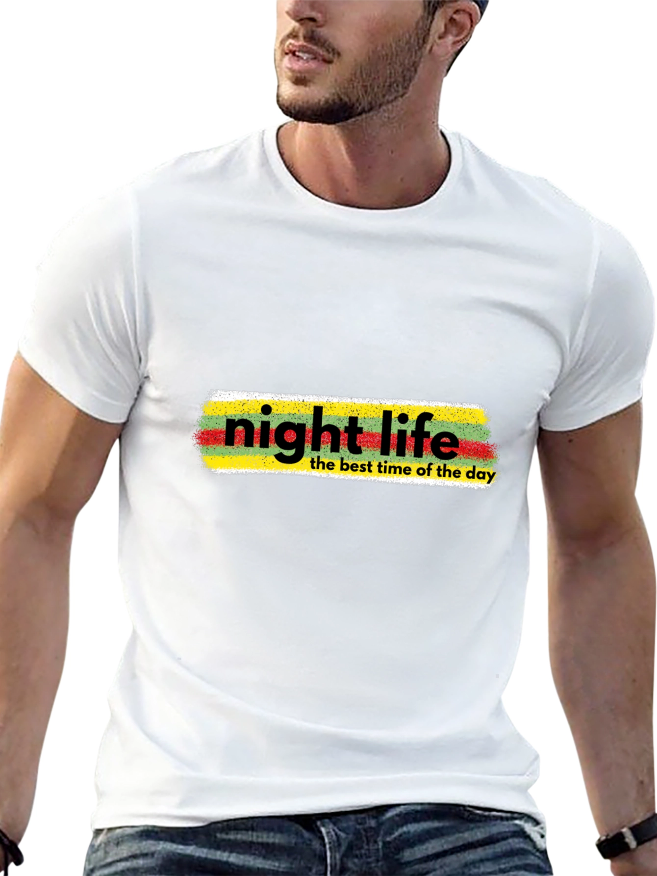 Night Life Graphic Tee - Best Time of Day