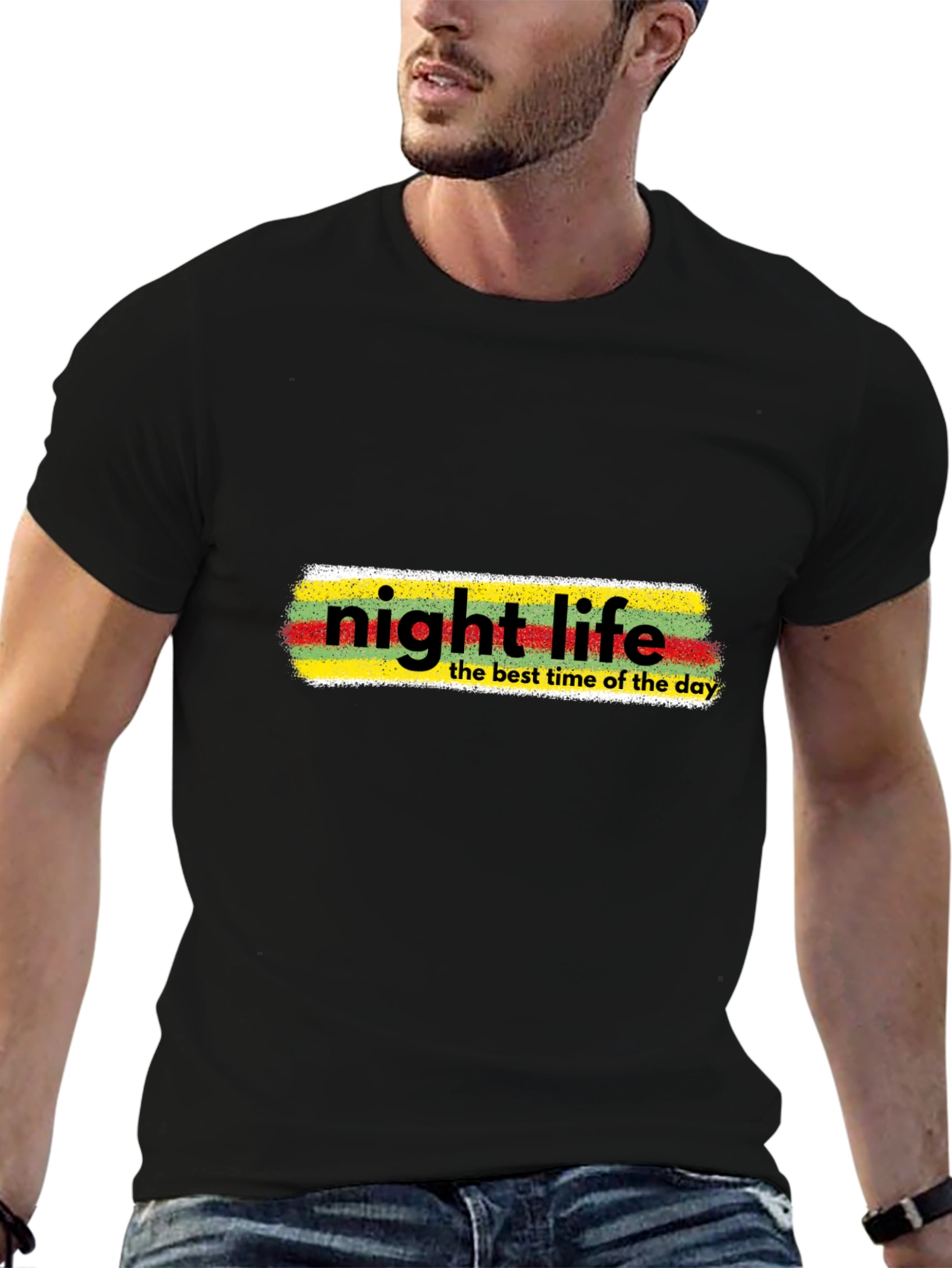 Night Life Graphic Tee - Best Time of Day