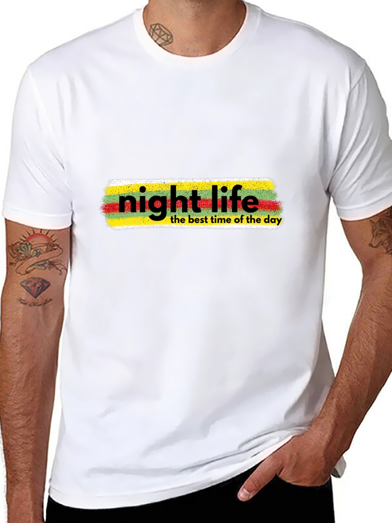 Night Life Graphic Tee - Best Time of Day