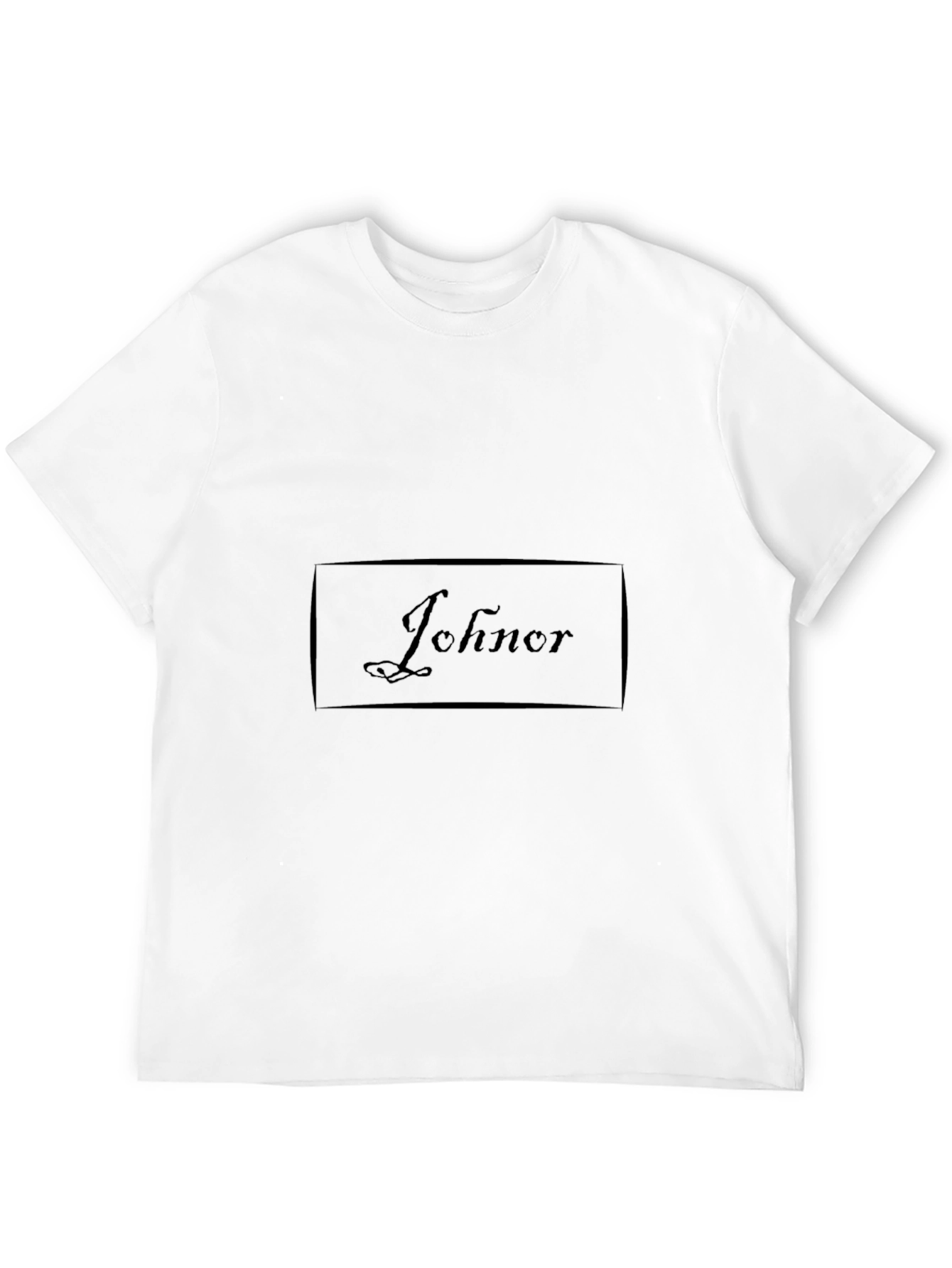 Ichner Black Cotton Casual T-Shirt