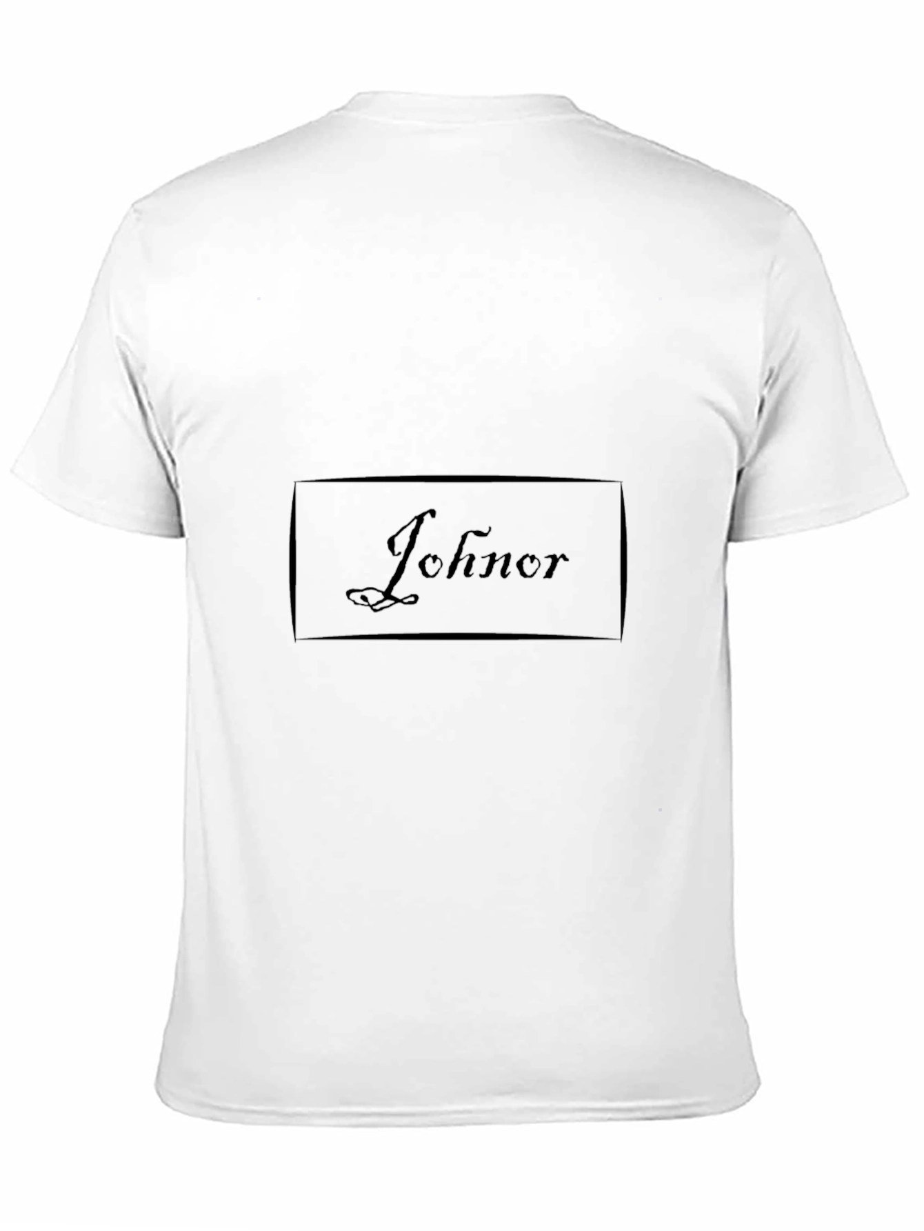 Ichner Black Cotton Casual T-Shirt