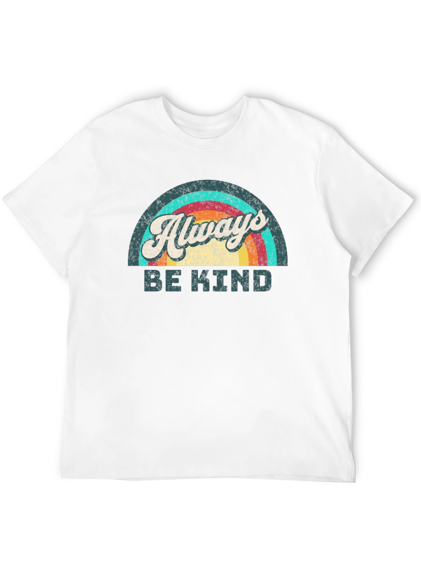 Always Be Kind Retro Rainbow T-Shirt