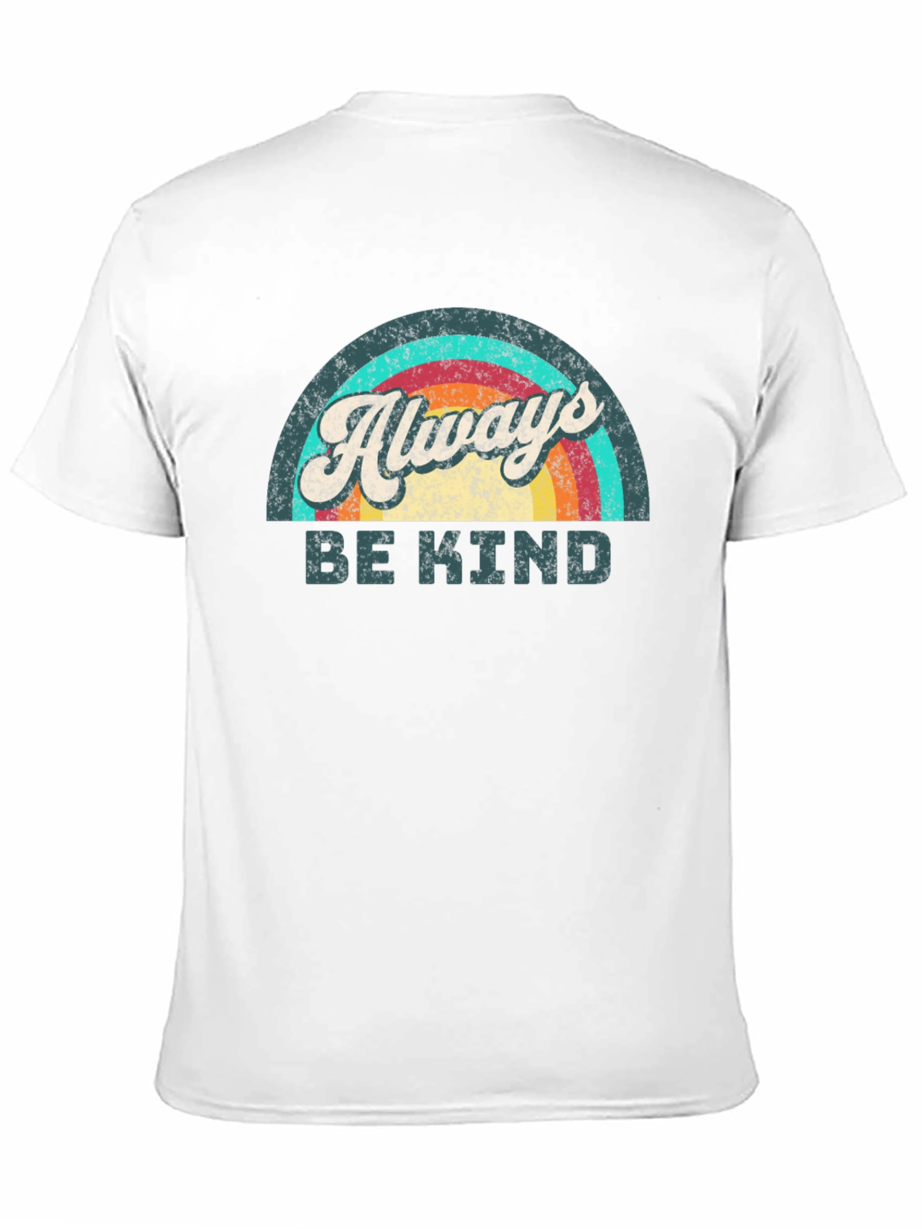 Always Be Kind Retro Rainbow T-Shirt