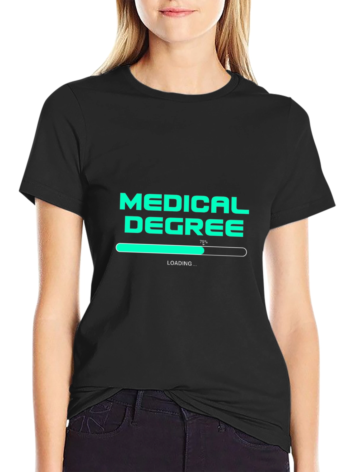 Medical Degree Loading T-Shirt - Student Doctor Gift