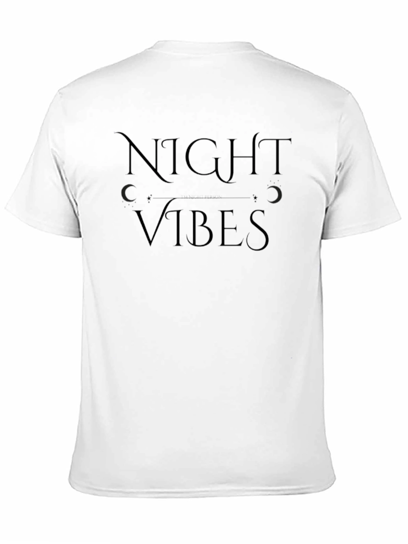 Night Vibes Graphic Tee - Soft Cotton Comfort