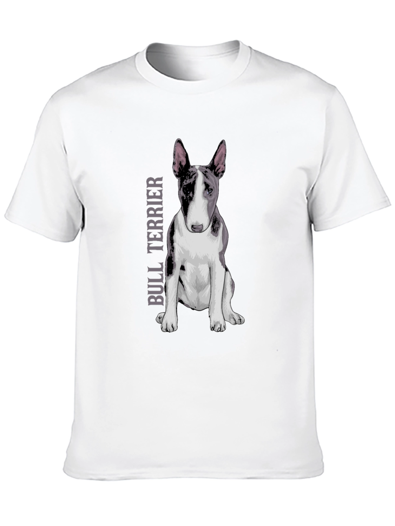 Bull Terrier Graphic T-Shirt - Unique Dog Lover Design