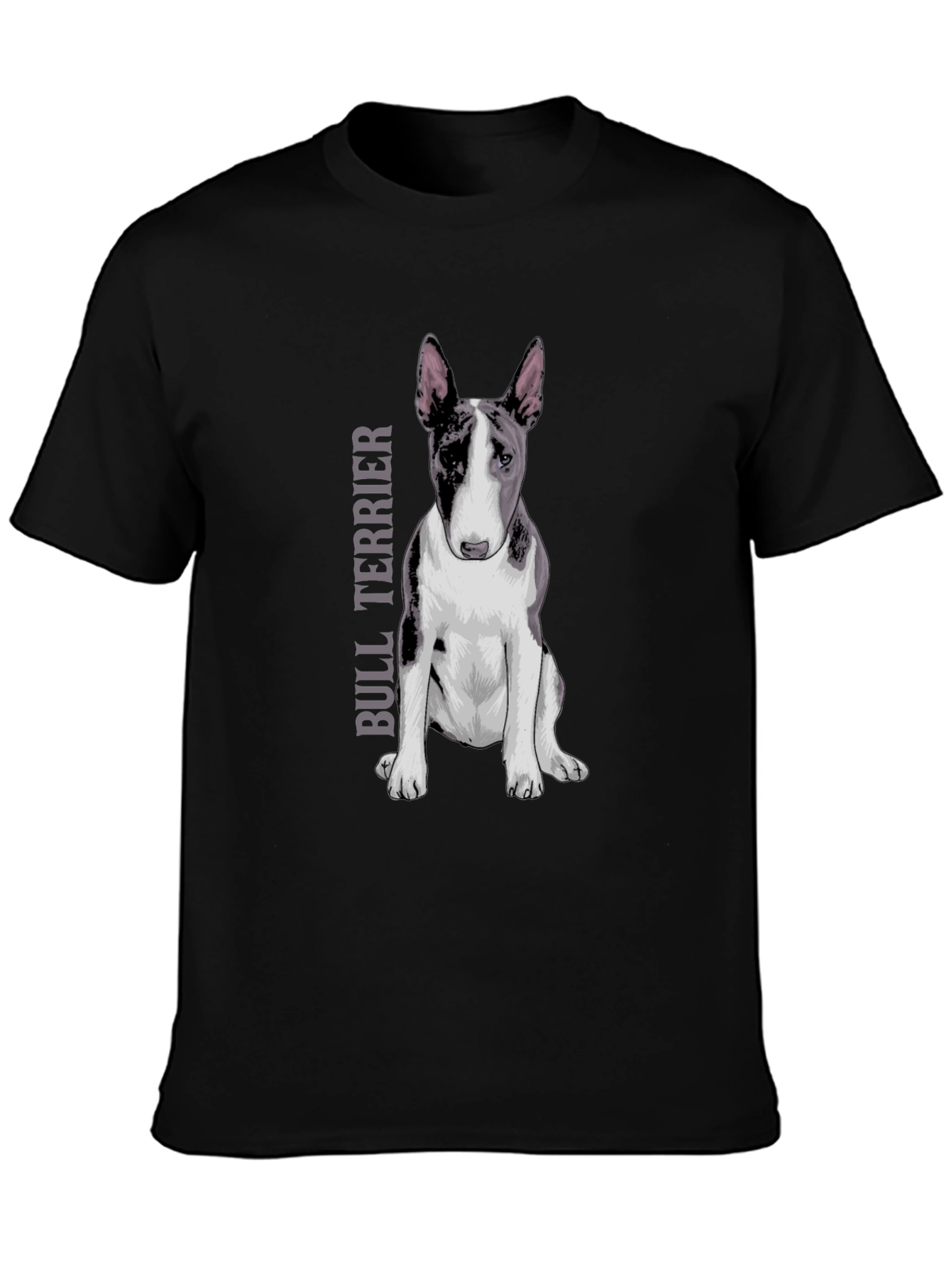 Bull Terrier Graphic T-Shirt - Unique Dog Lover Design