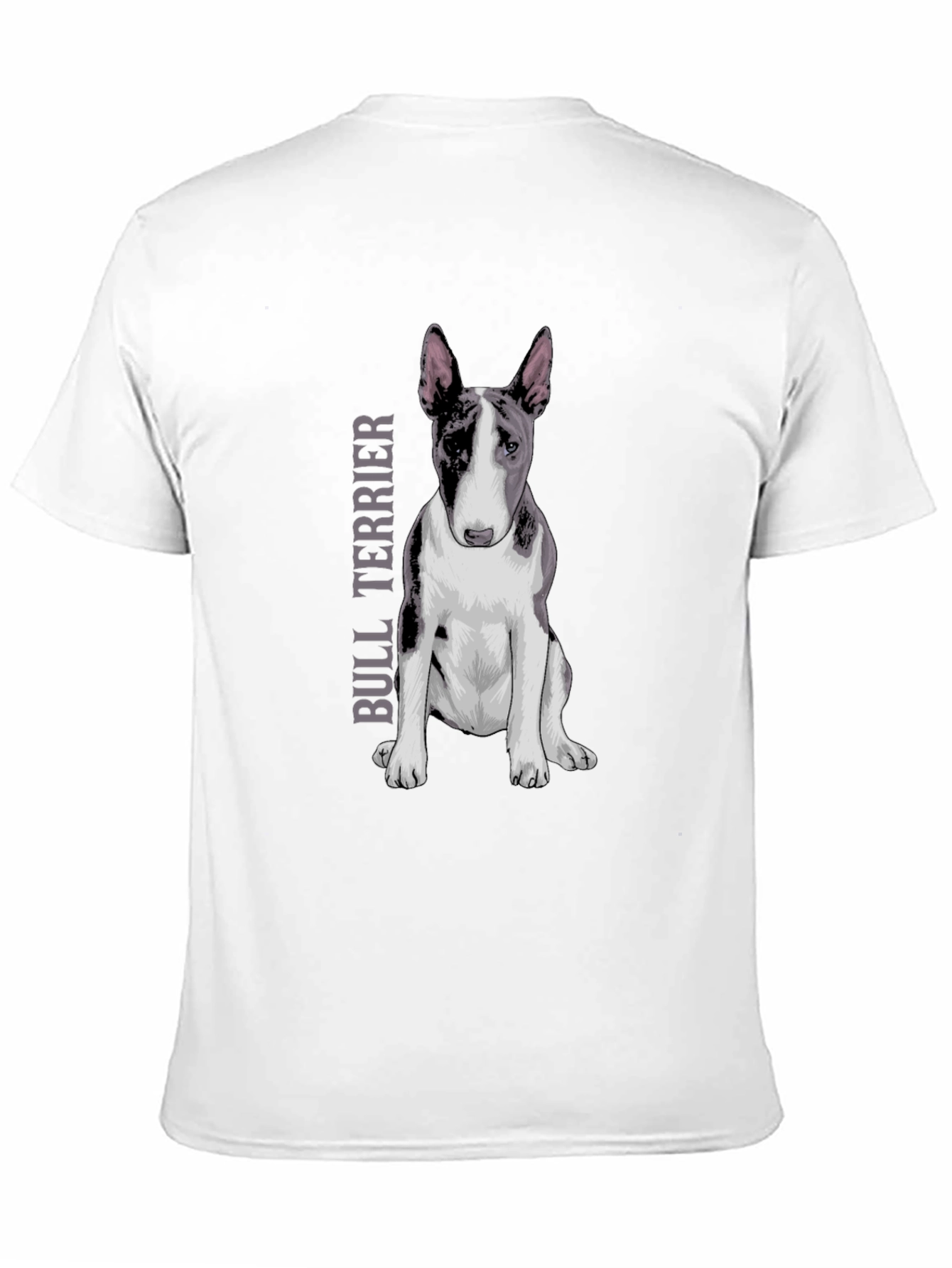 Bull Terrier Graphic T-Shirt - Unique Dog Lover Design