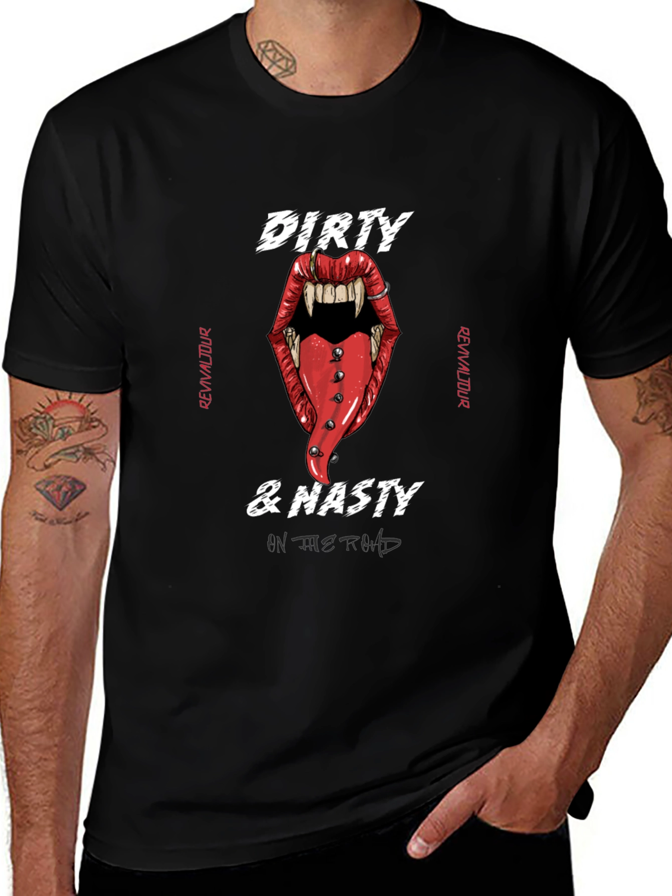 Dirty & Nasty T-Shirt - Revival Tour