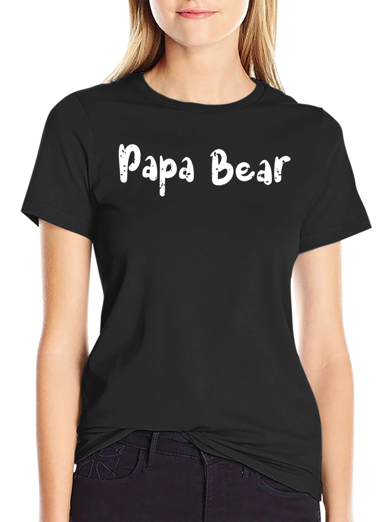 Papa Bear Graphic Tee - Soft Cotton Blend