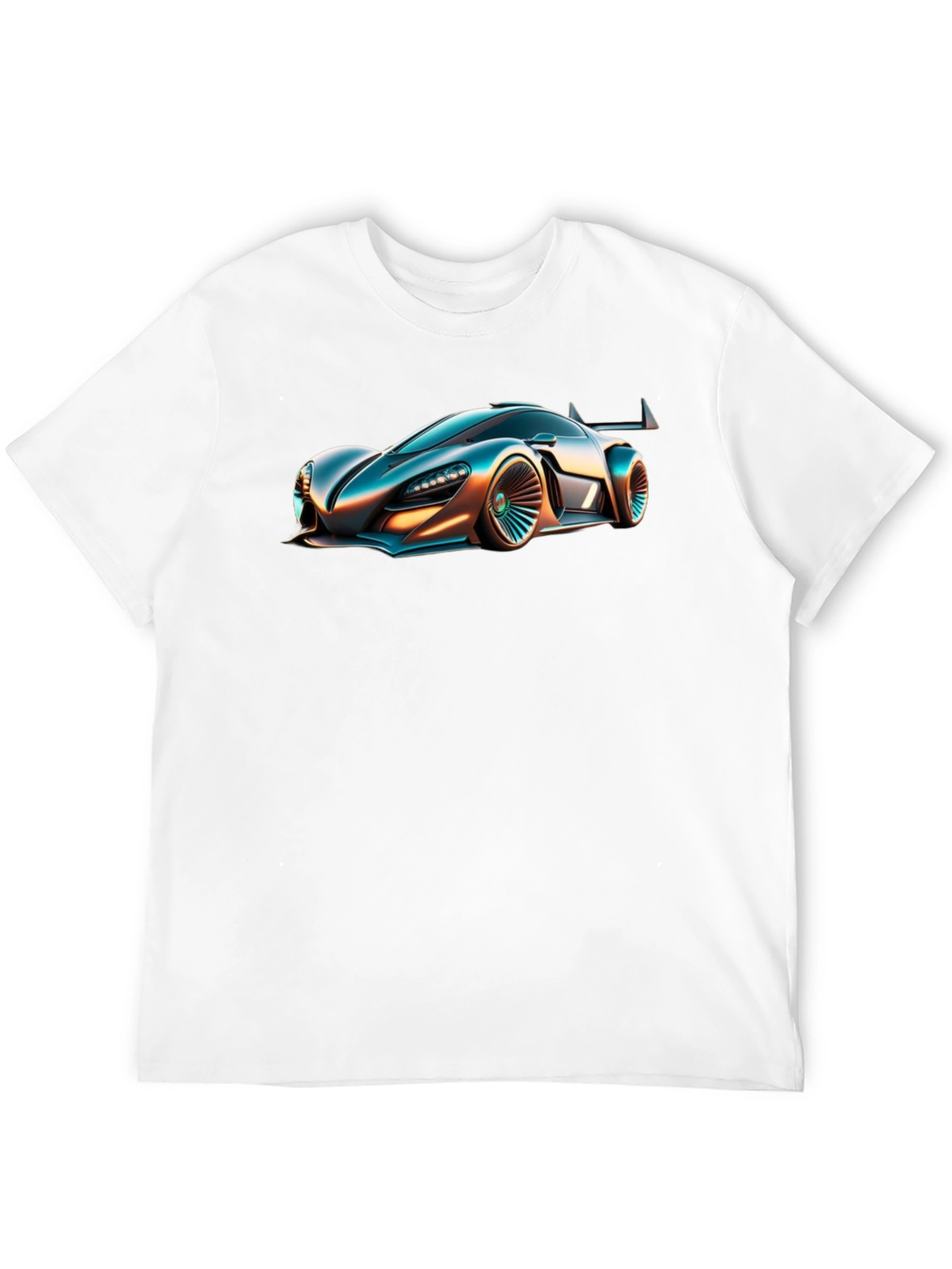 Sleek Car Graphic Black T-Shirt