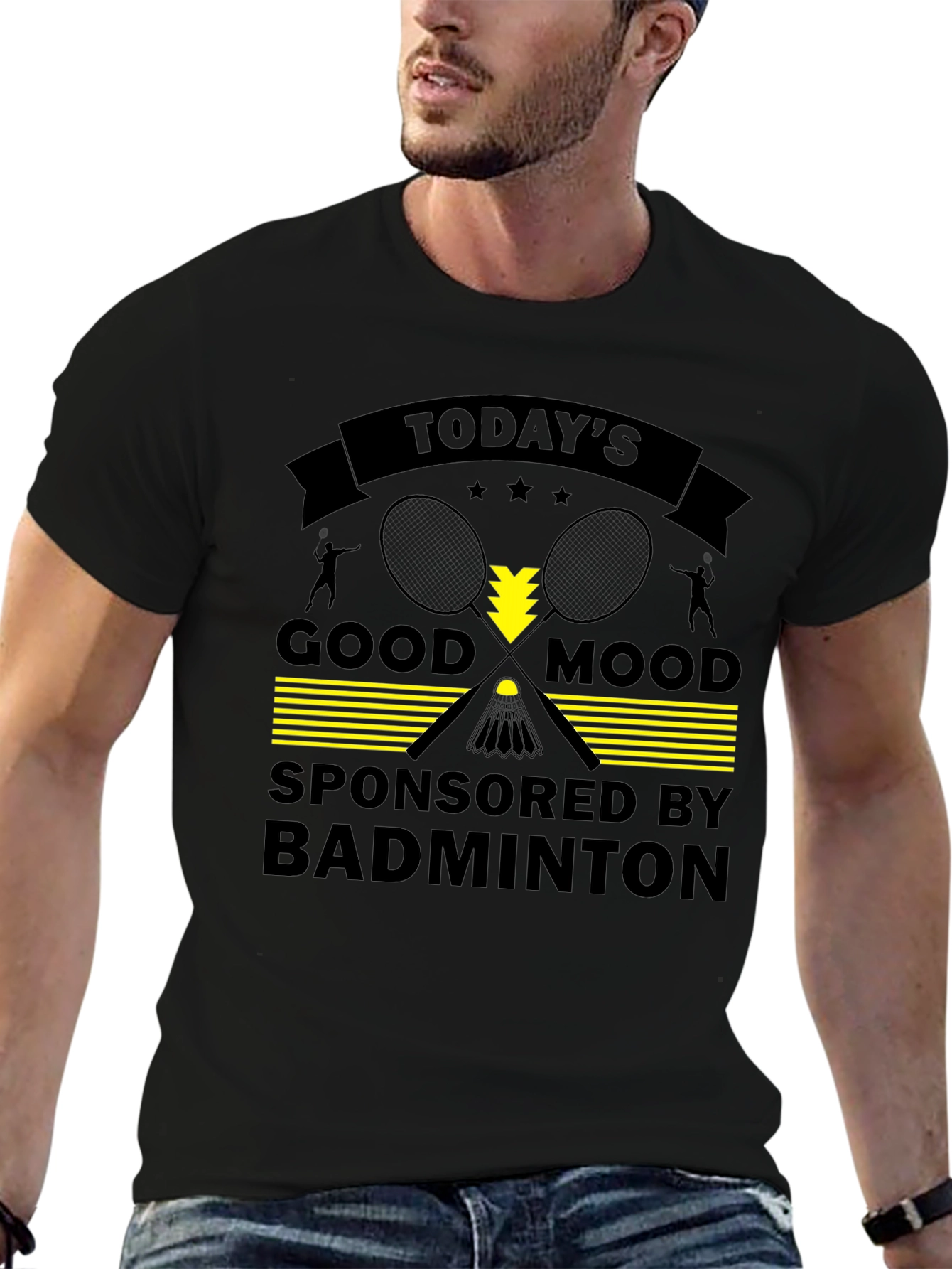 Badminton T-Shirt - Todays Good Mood