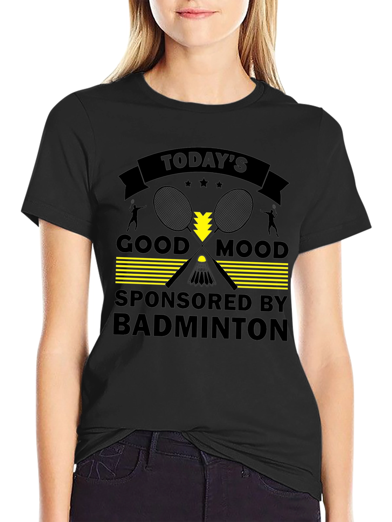 Badminton T-Shirt - Todays Good Mood