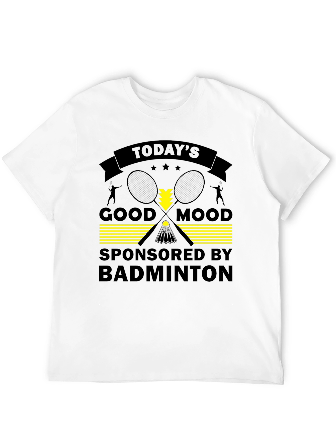 Badminton T-Shirt - Todays Good Mood