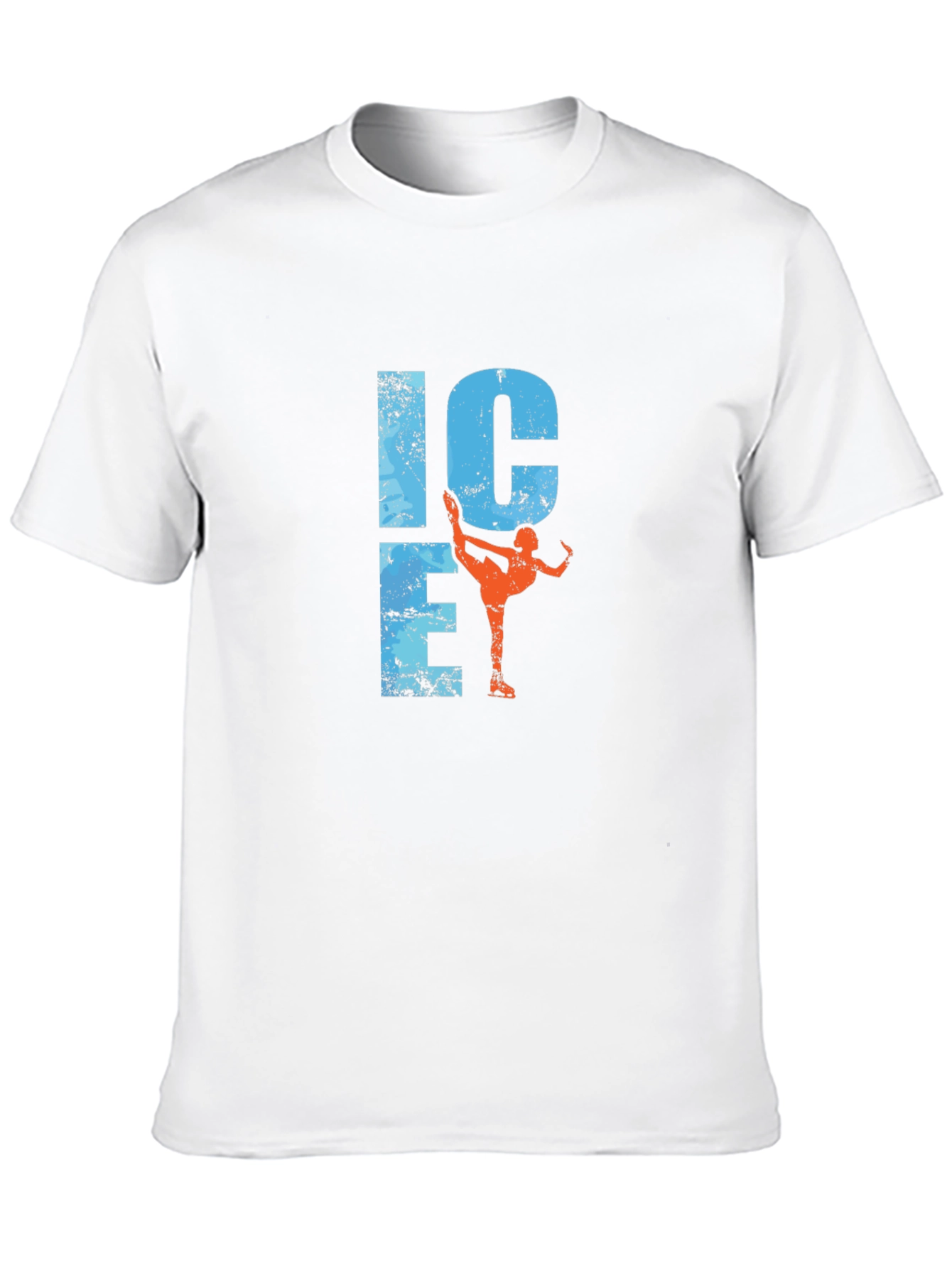 Ice Skating Graphic Tee - Black
