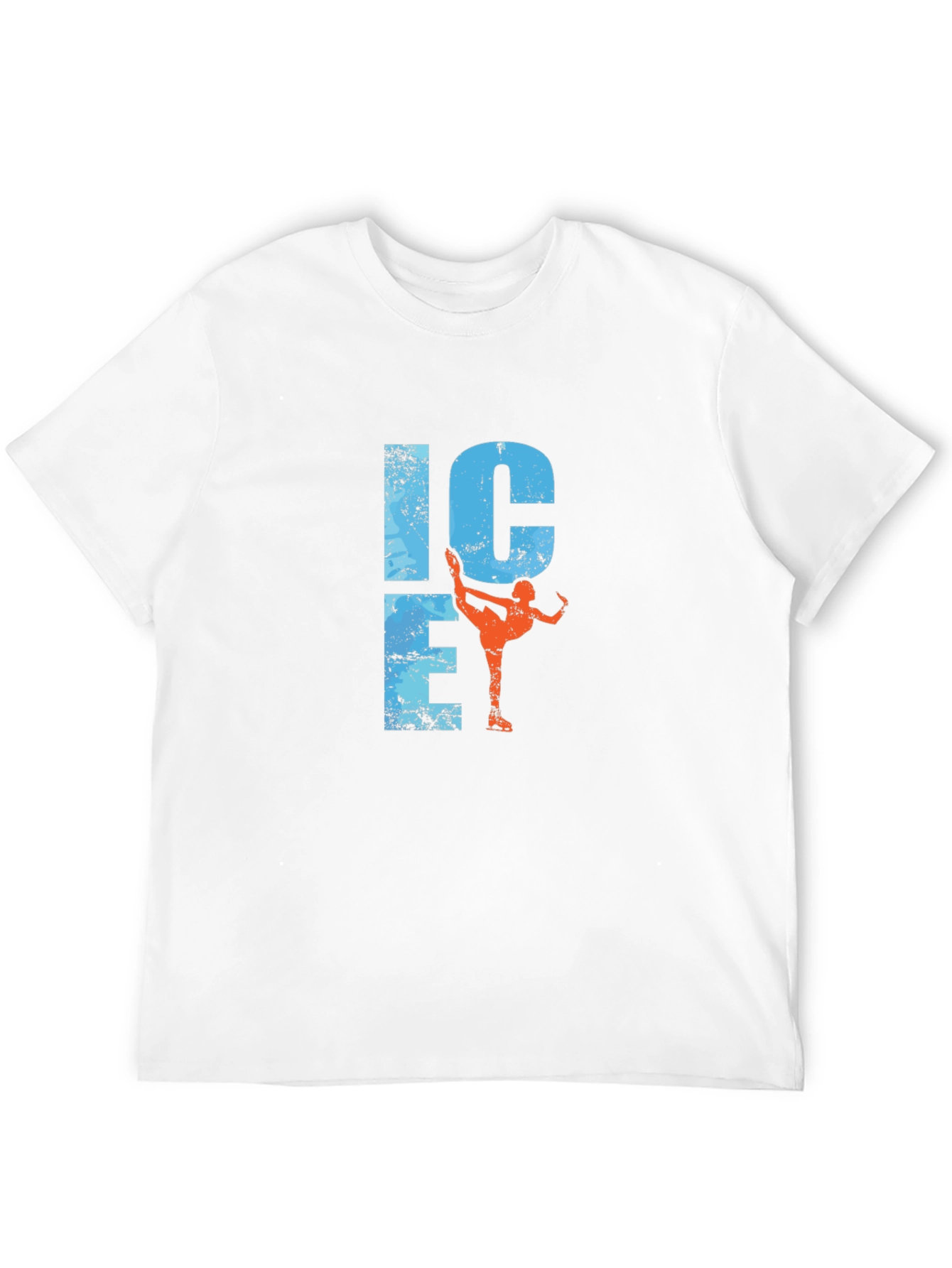 Ice Skating Graphic Tee - Black